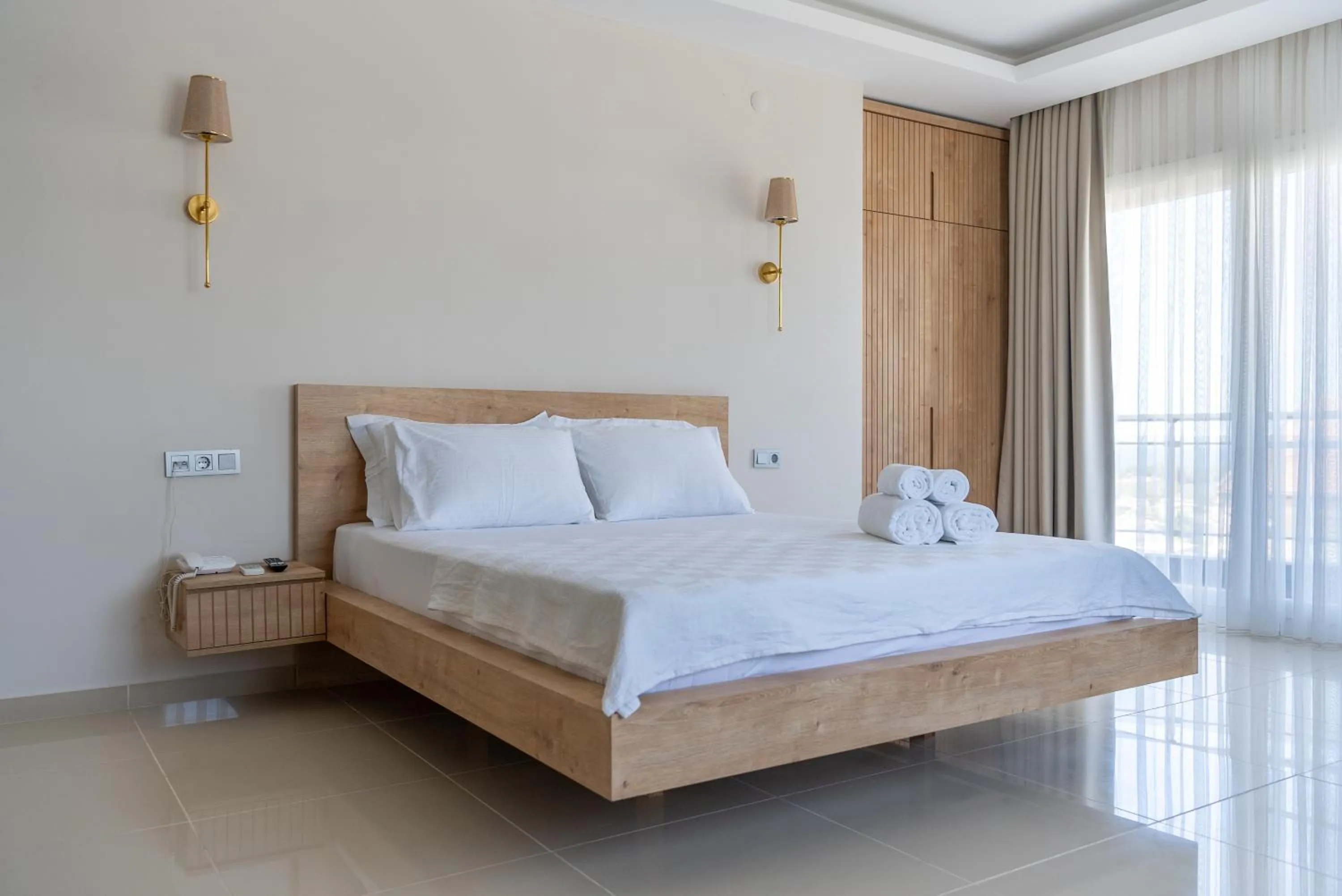 Bed in Soul House Kuşadası