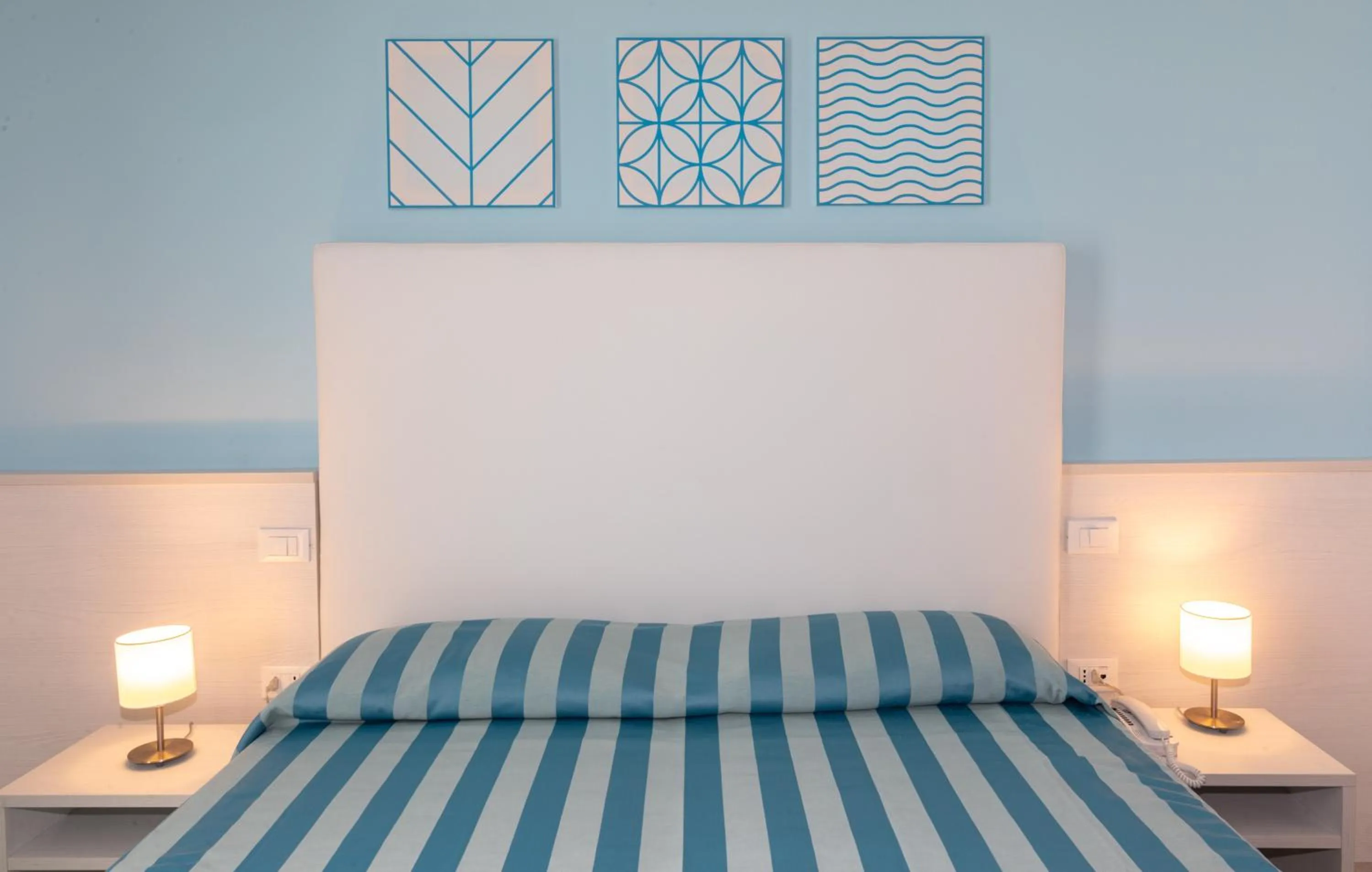 Bed in Hotel Paolina