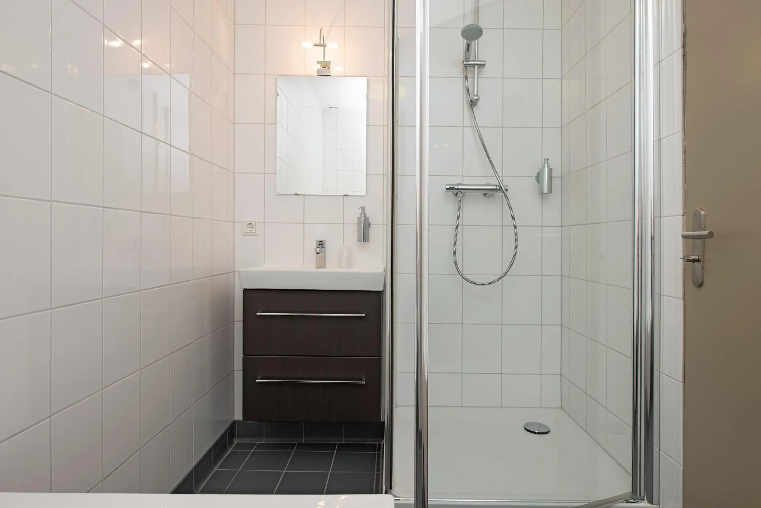 Shower in Fletcher Hotel Restaurant Prinsen Shower in Fletcher Hotel Restaurant Prinsen