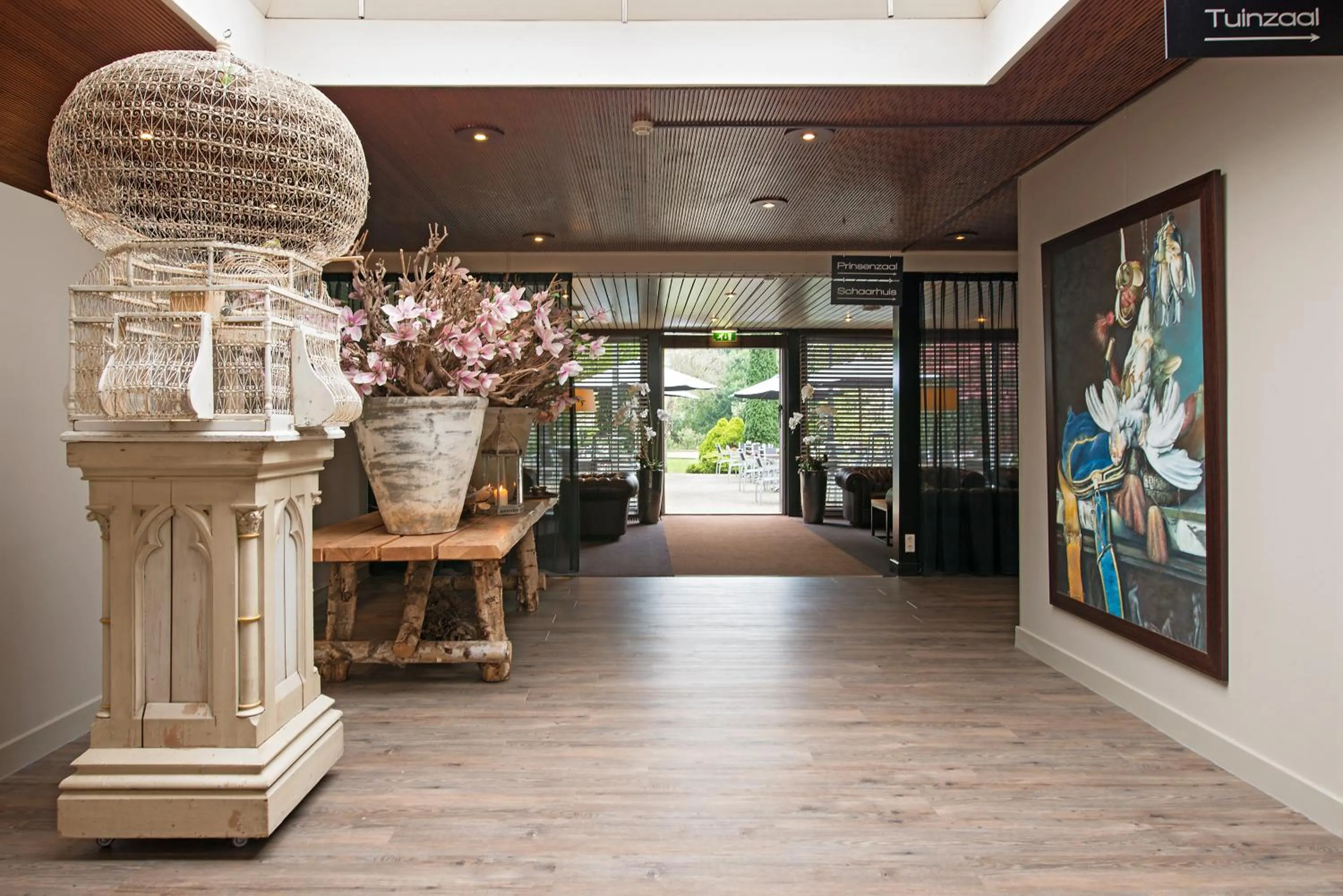 Lobby or reception in Fletcher Hotel Restaurant Prinsen