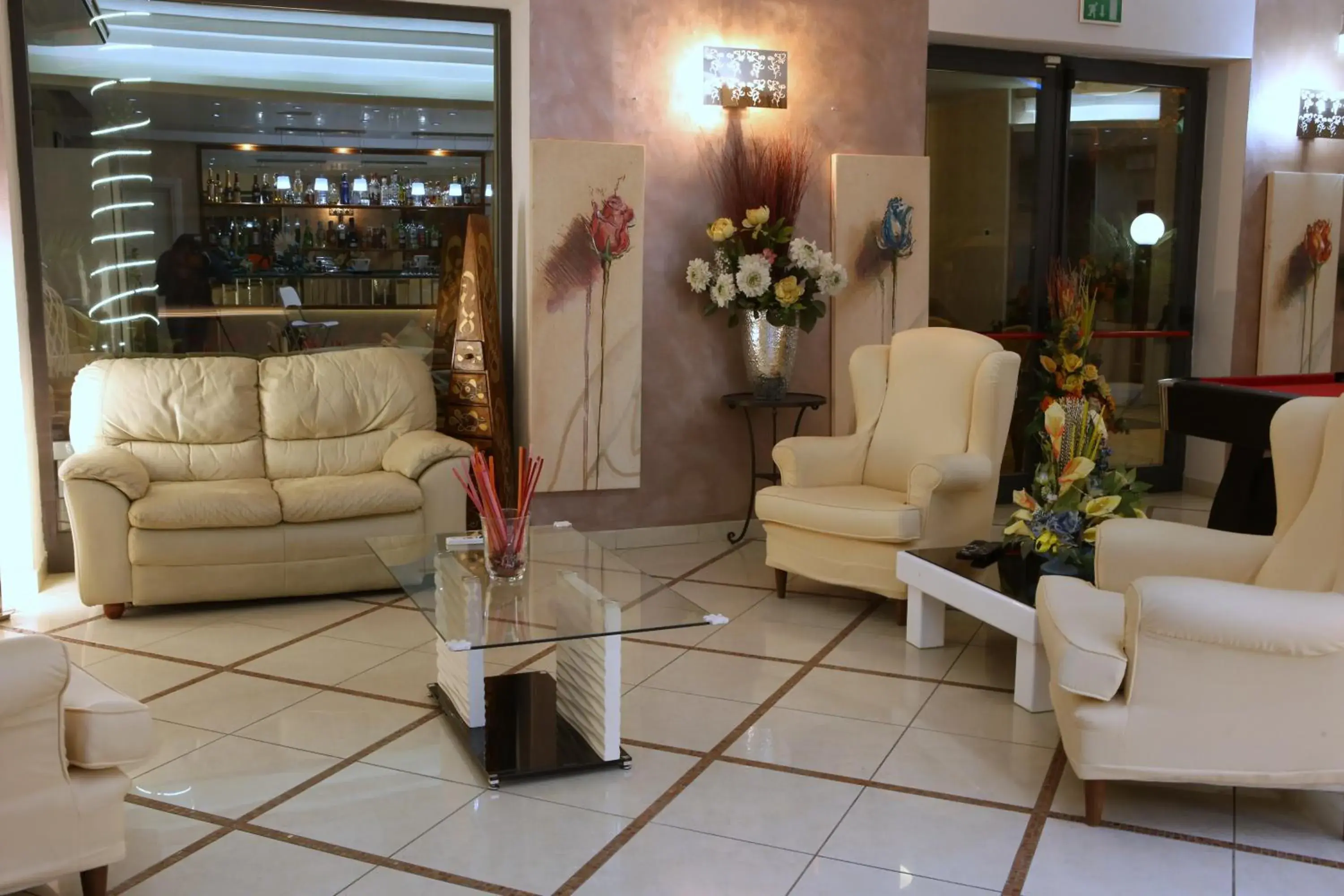 Lobby/Reception in Hotel Busignani