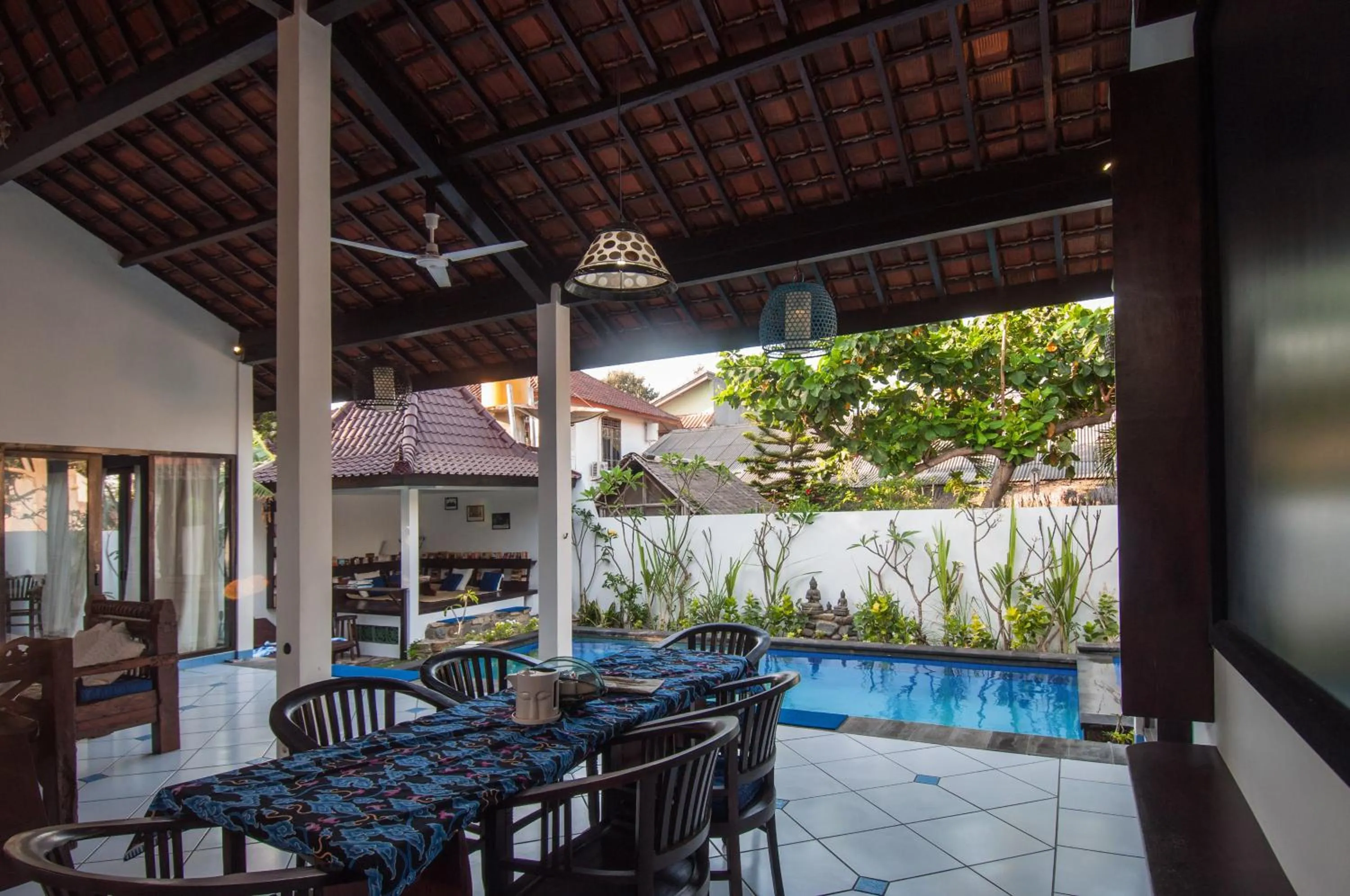 Facade/entrance in Ambary House Gili Trawangan- 2 BR Private Villa, Pool