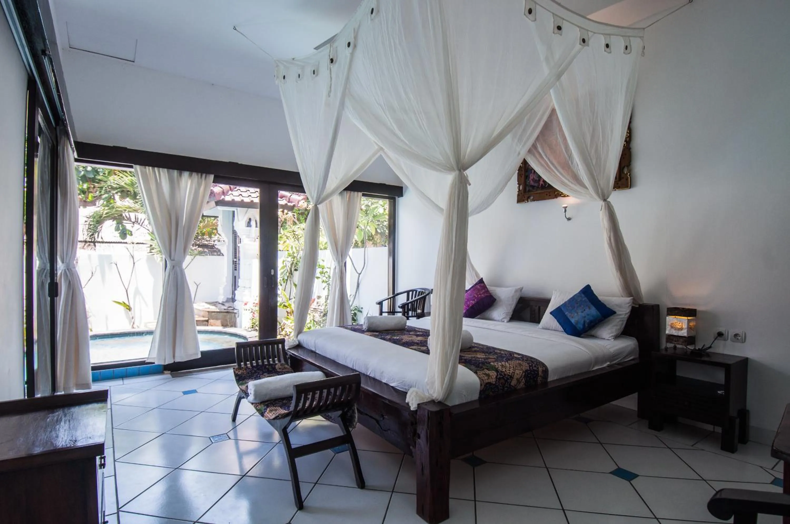 Bed in Ambary House Gili Trawangan- 2 BR Private Villa, Pool