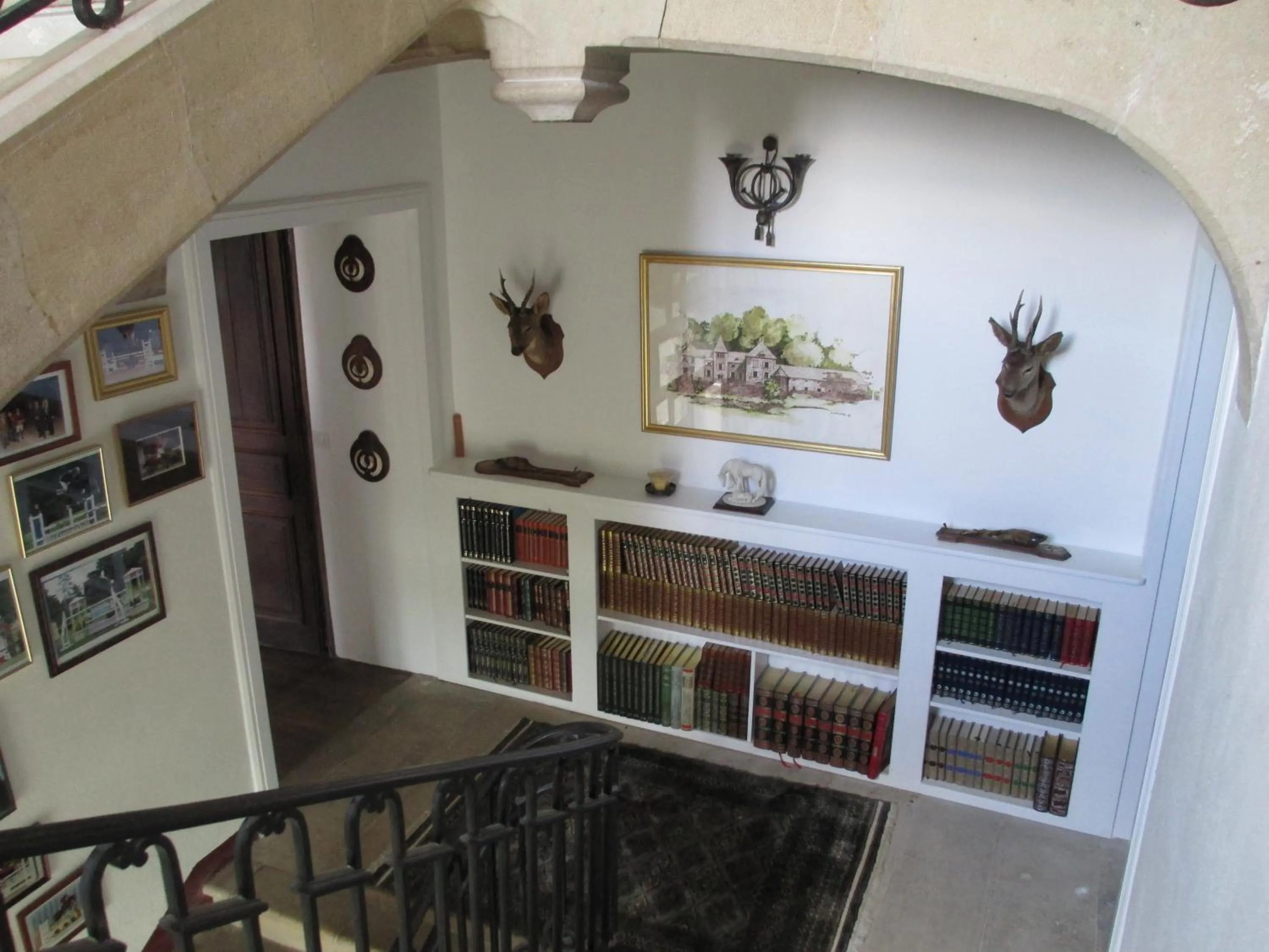 Lobby or reception in Château du Puech