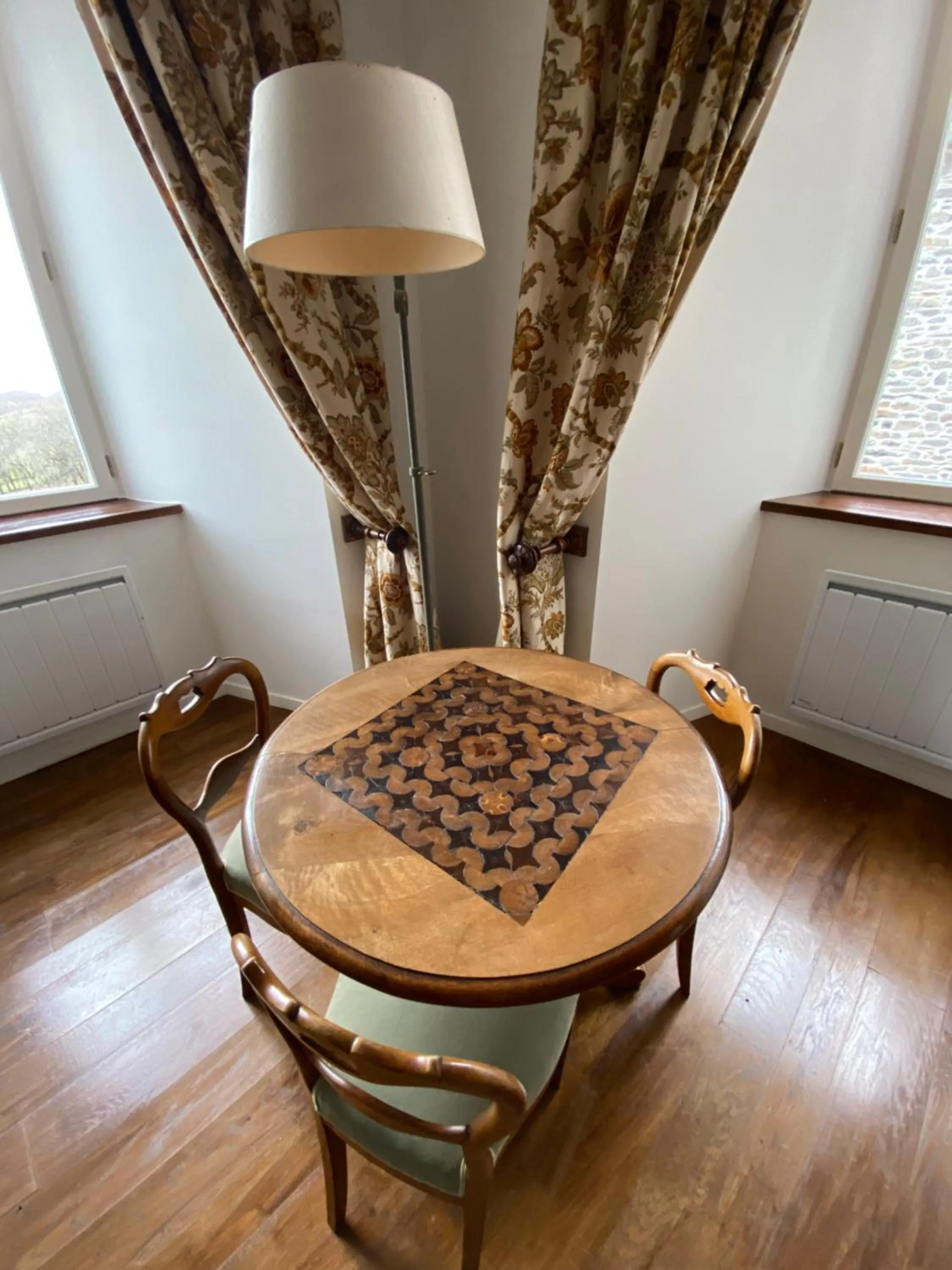 Seating area in Château du Puech en Aubrac