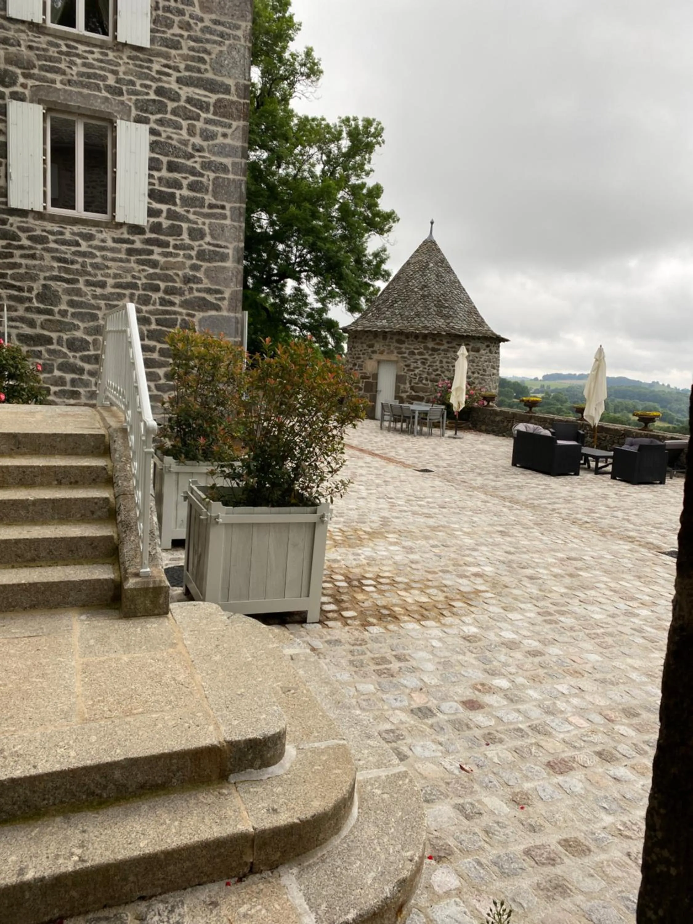 Patio in Château du Puech