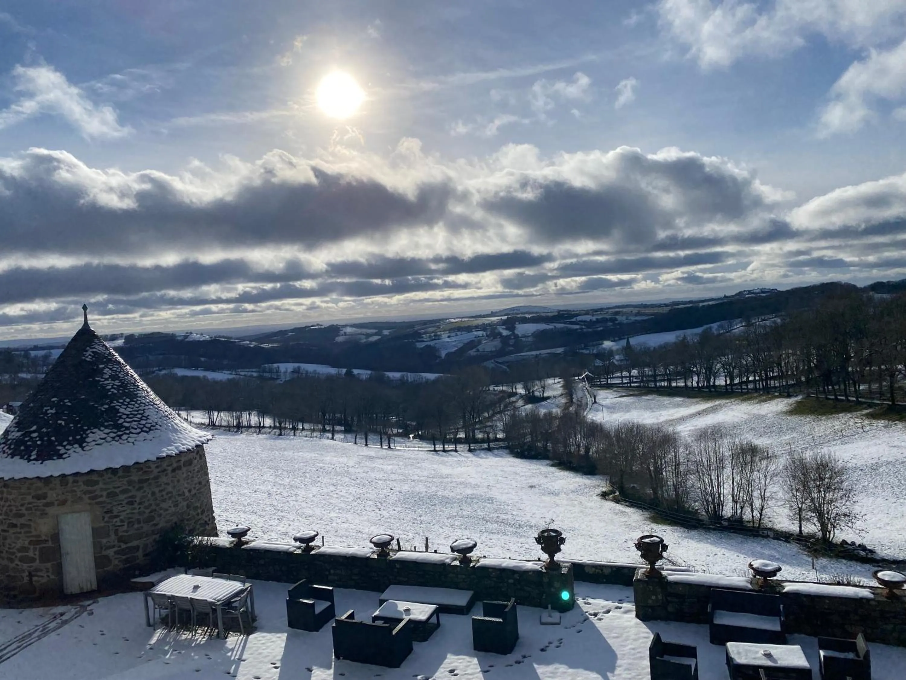 View (from property/room) in Château du Puech en Aubrac