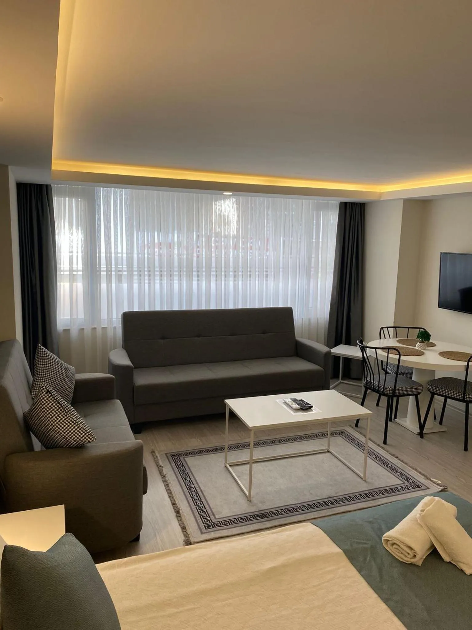 Living room in HADRİANS TOWER