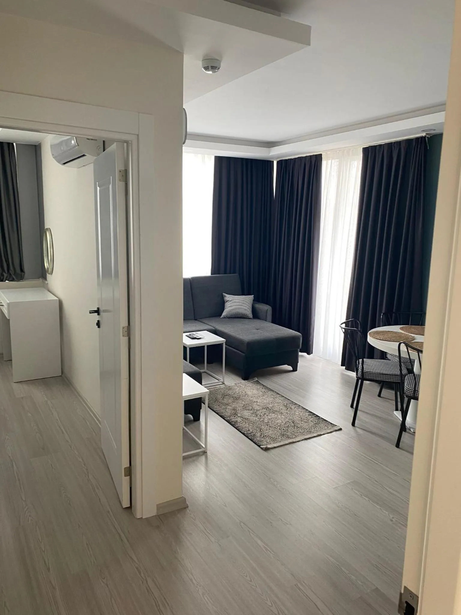 Living room, Bed in HADRİANS TOWER