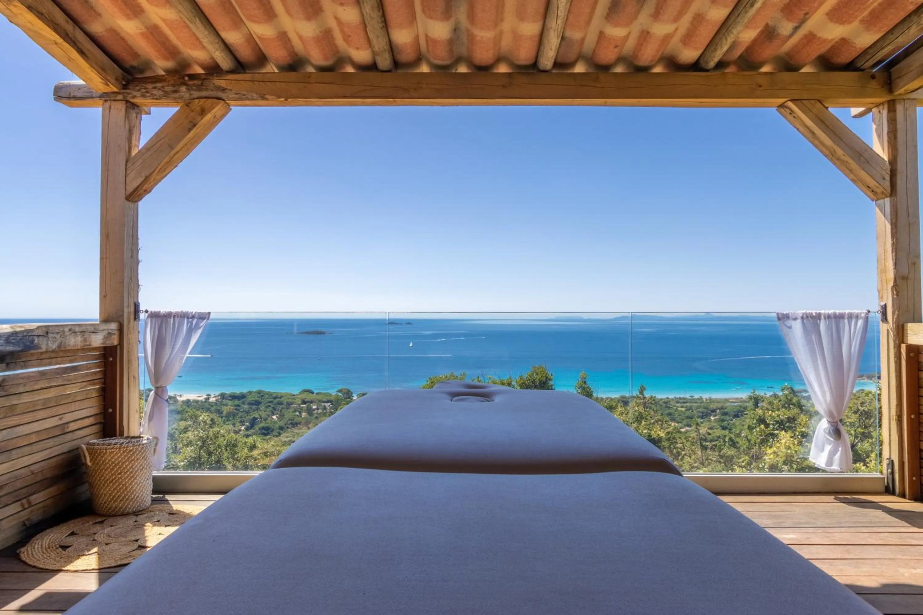 Natural landscape, Bed in Résidence Belvedere de Palombaggia