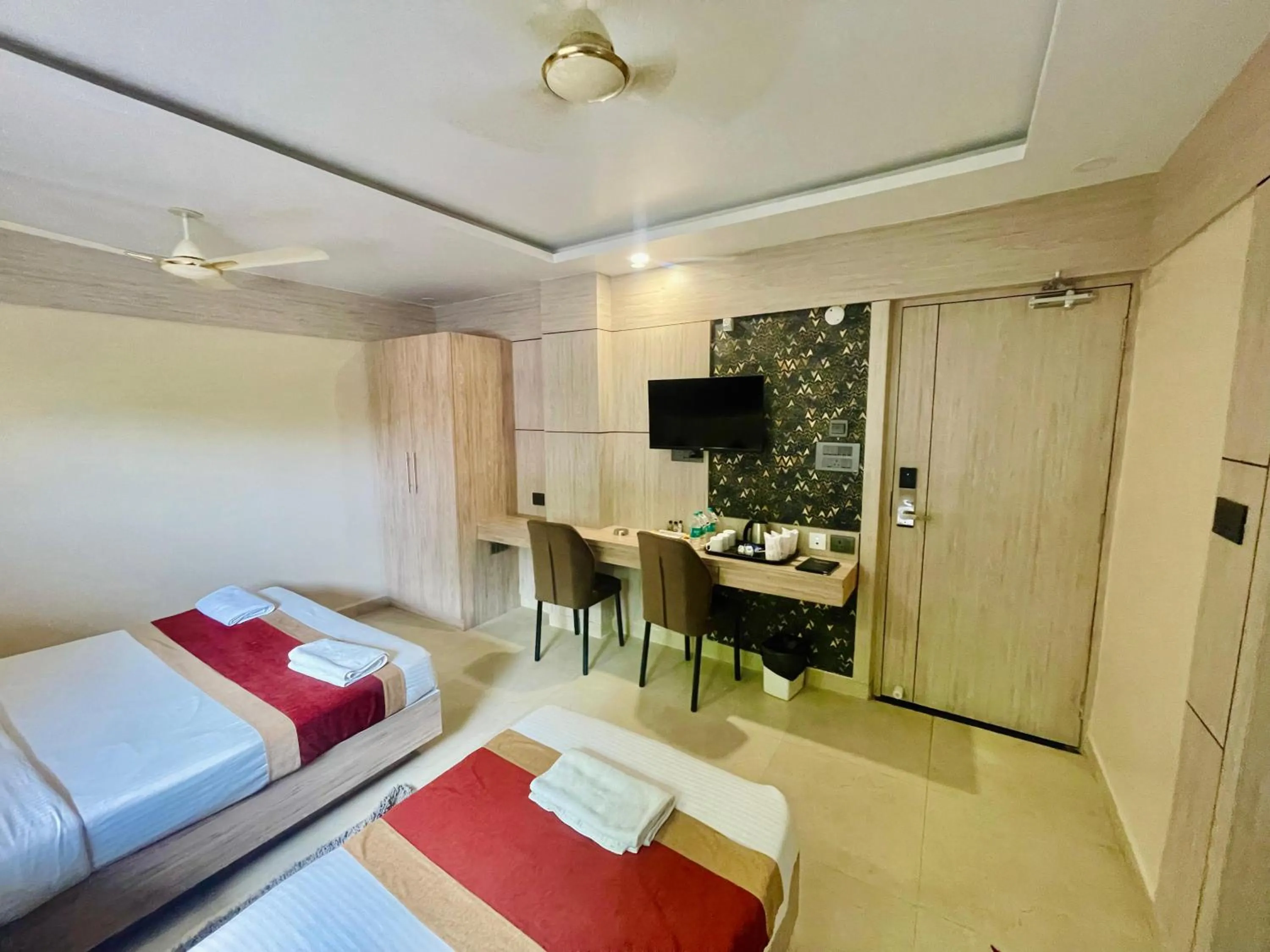 Bed in Hotel Royal Bengal