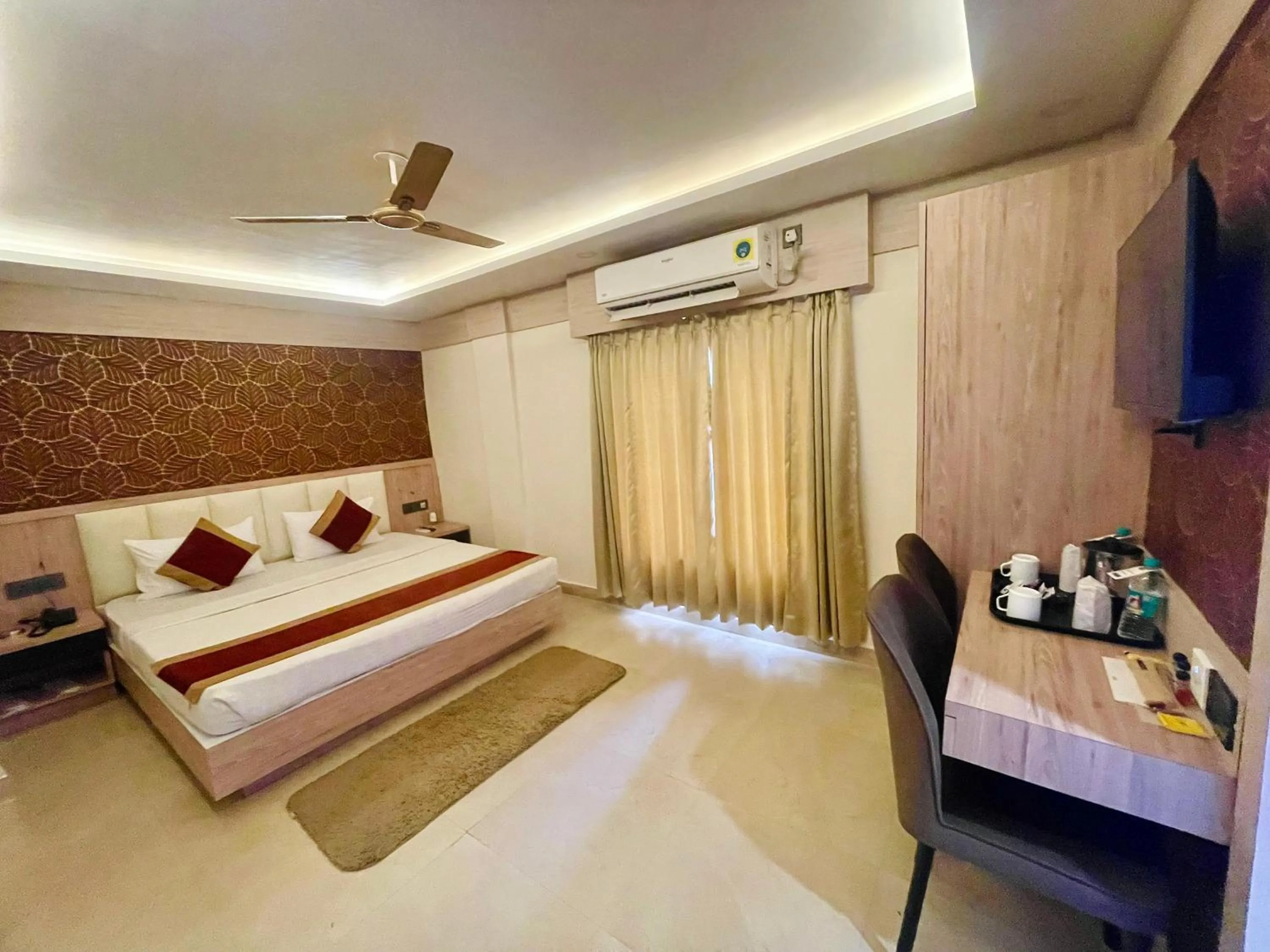 Bedroom in Hotel Royal Bengal