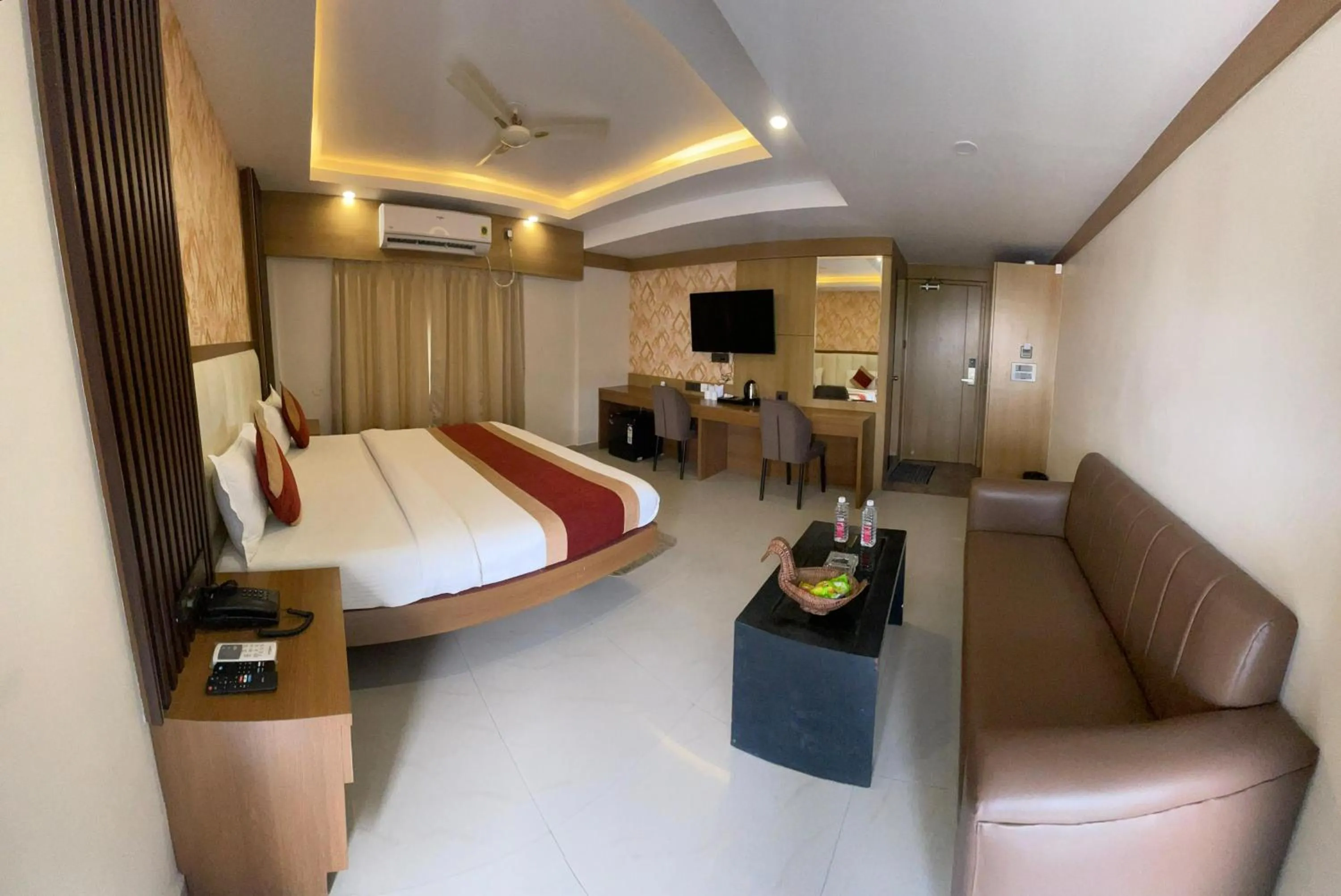 Bed in Hotel Royal Bengal