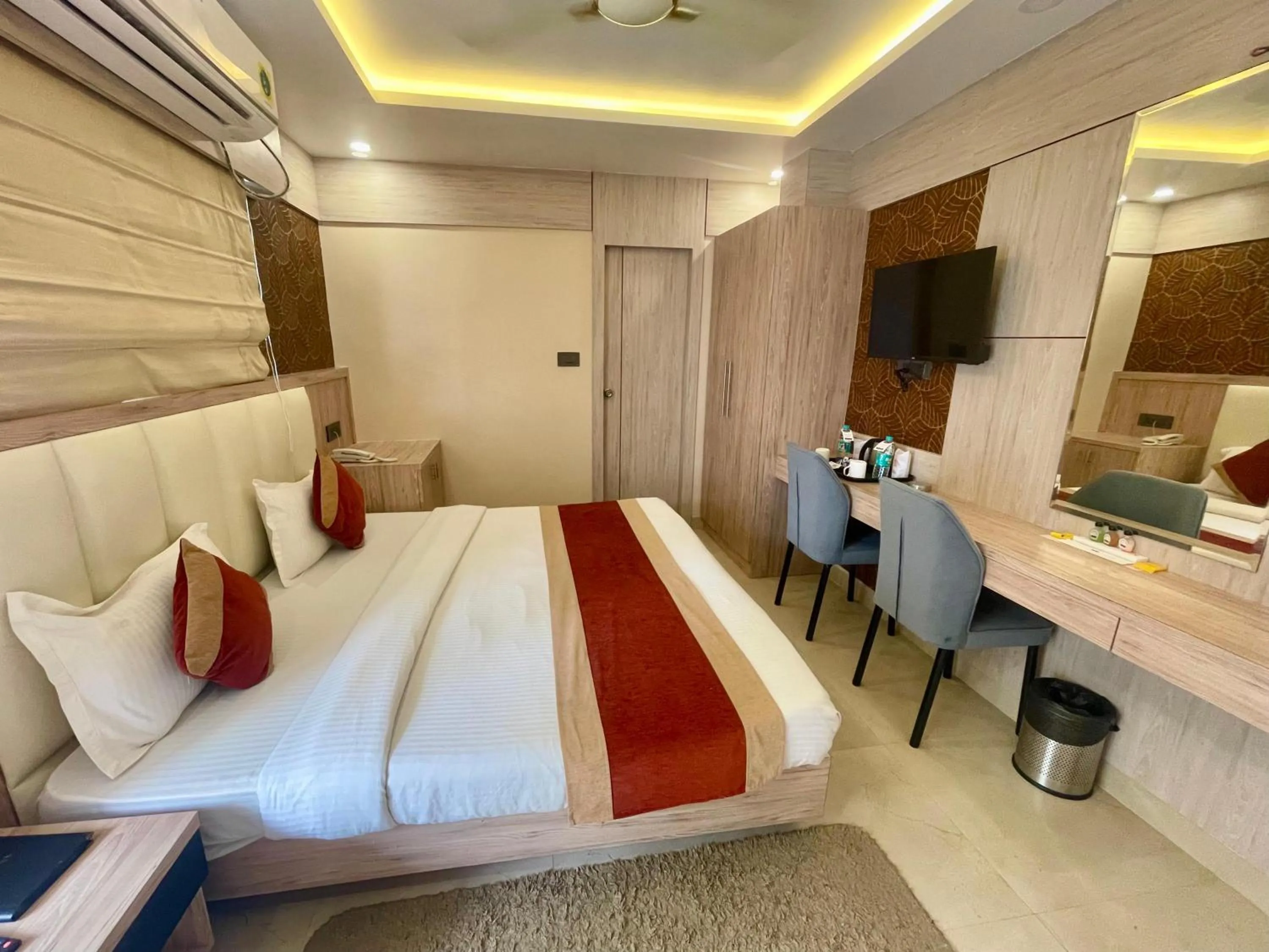 Bed in Hotel Royal Bengal