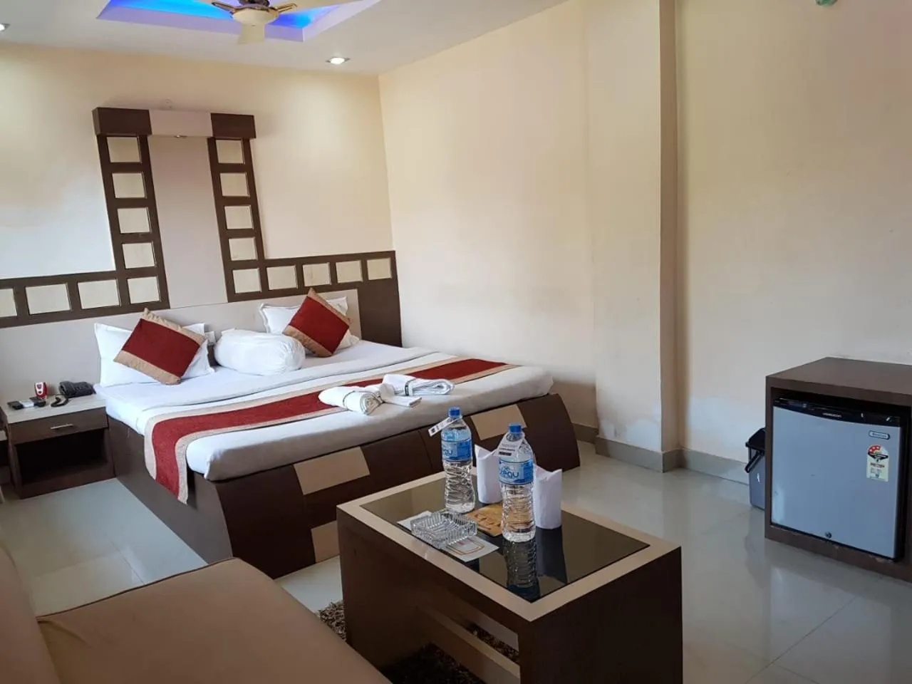 Bed in Hotel Royal Bengal