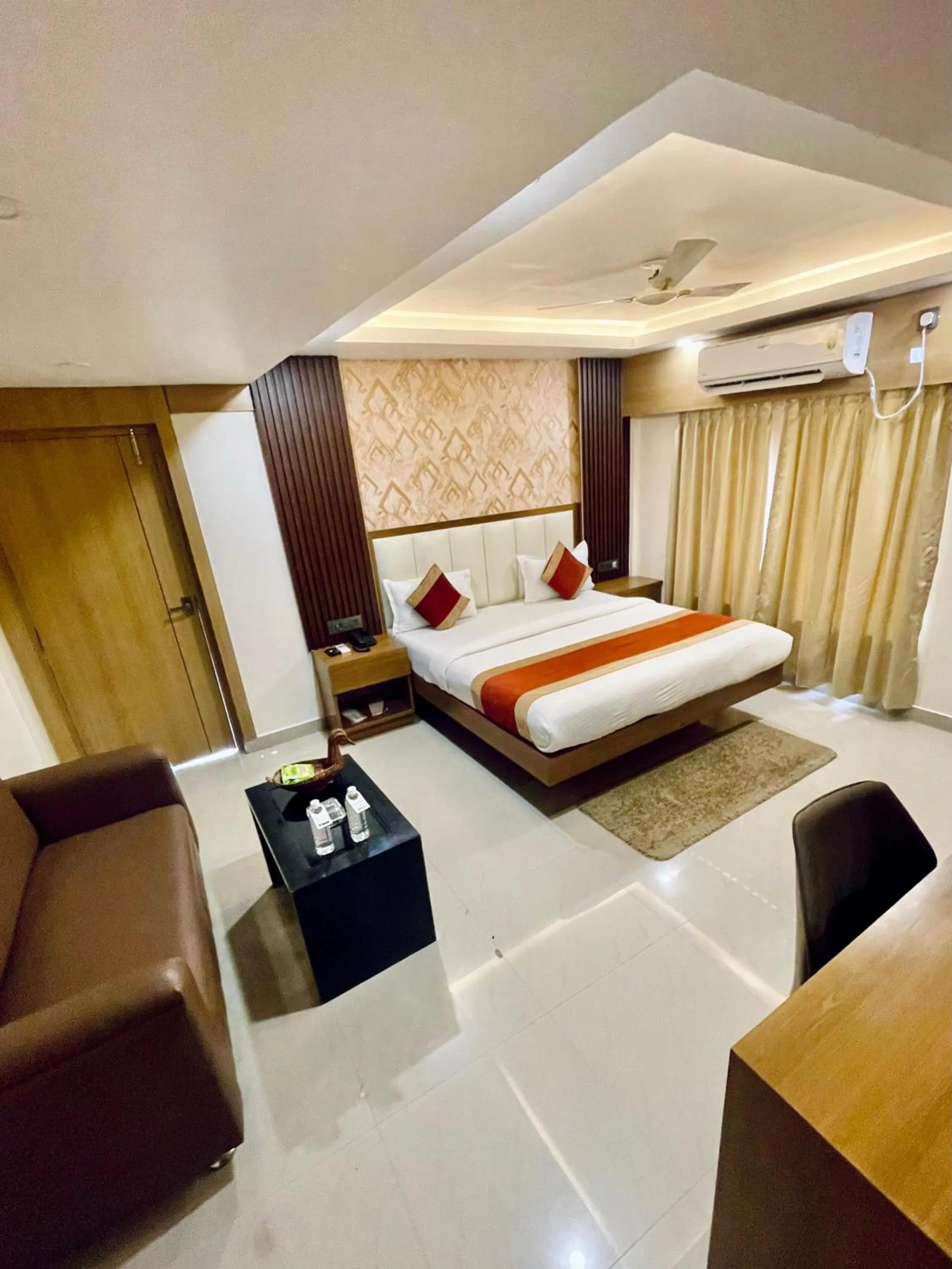 Bed in Hotel Royal Bengal