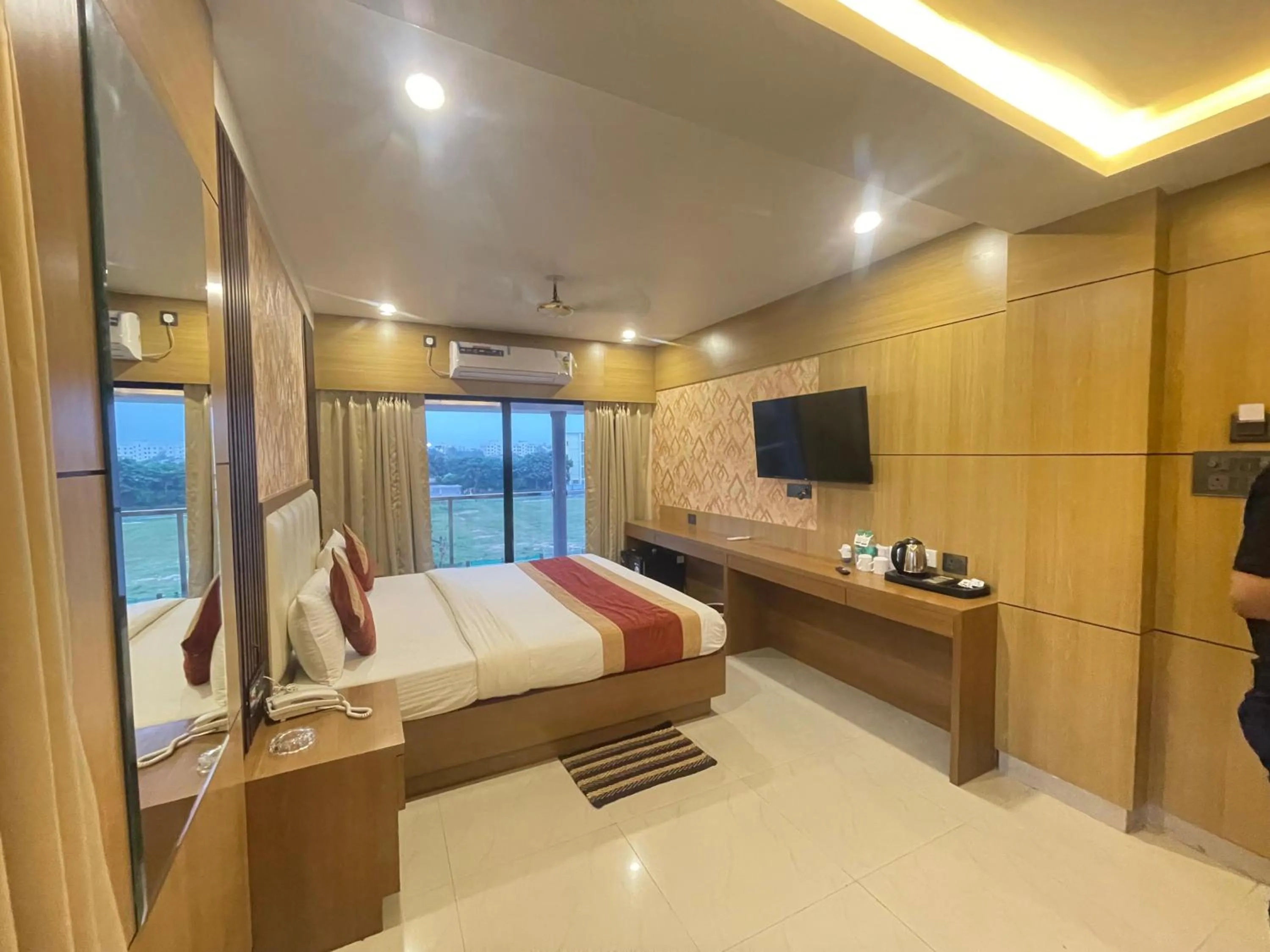 Bed in Hotel Royal Bengal