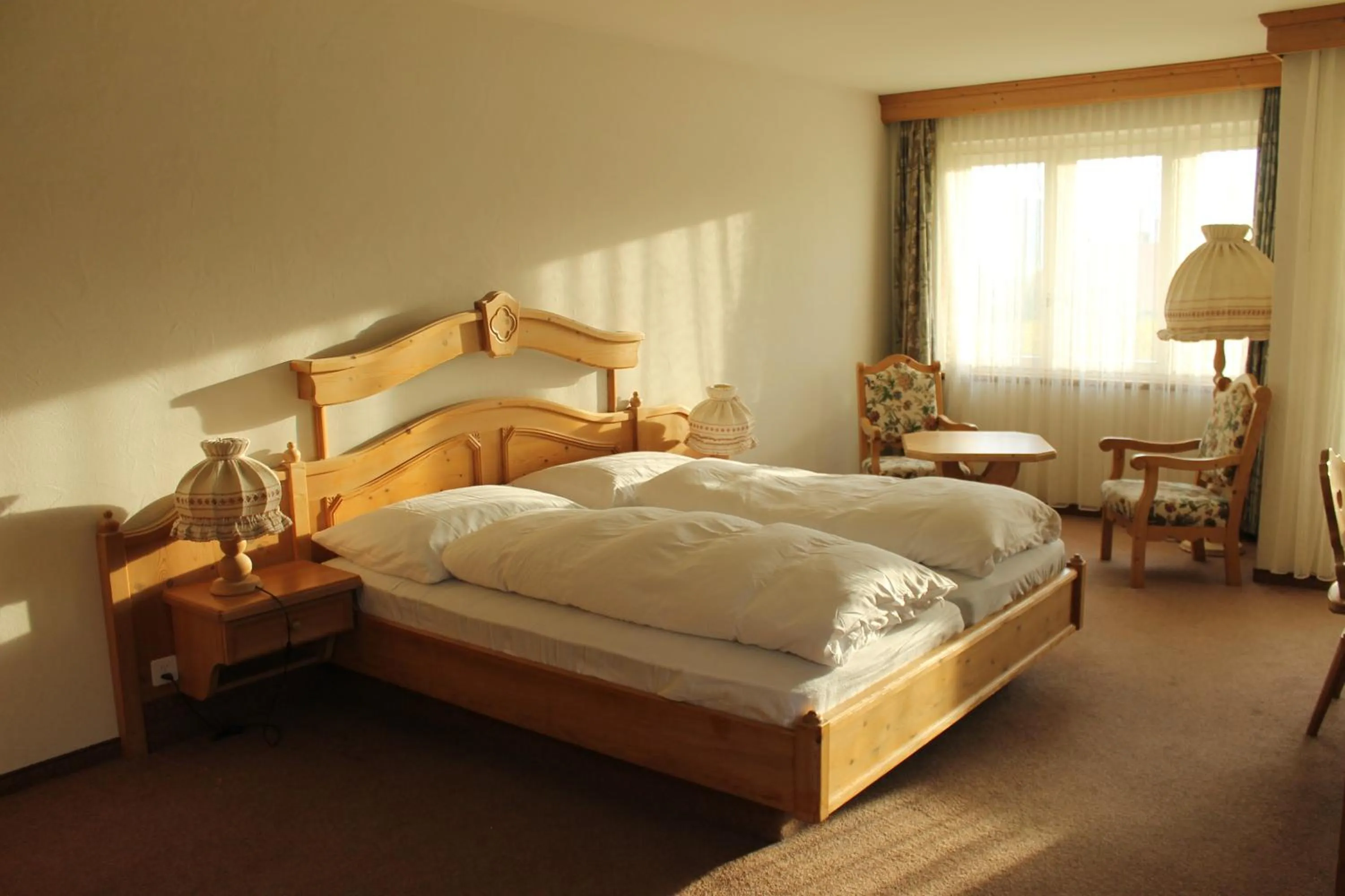 Bedroom, Bed in Gemeinschaftshaus im Oberdorf