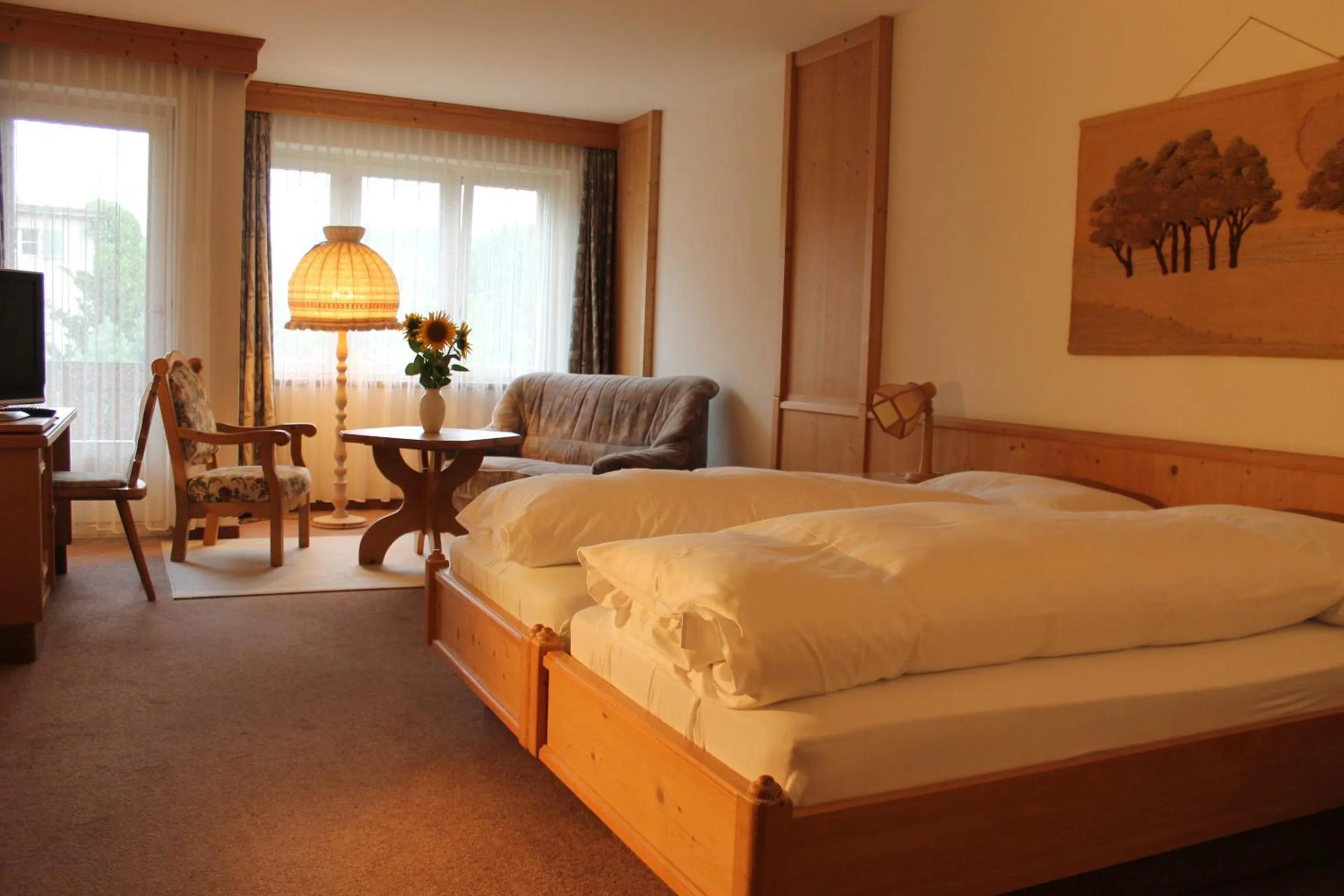 Bedroom, Bed in Gemeinschaftshaus im Oberdorf