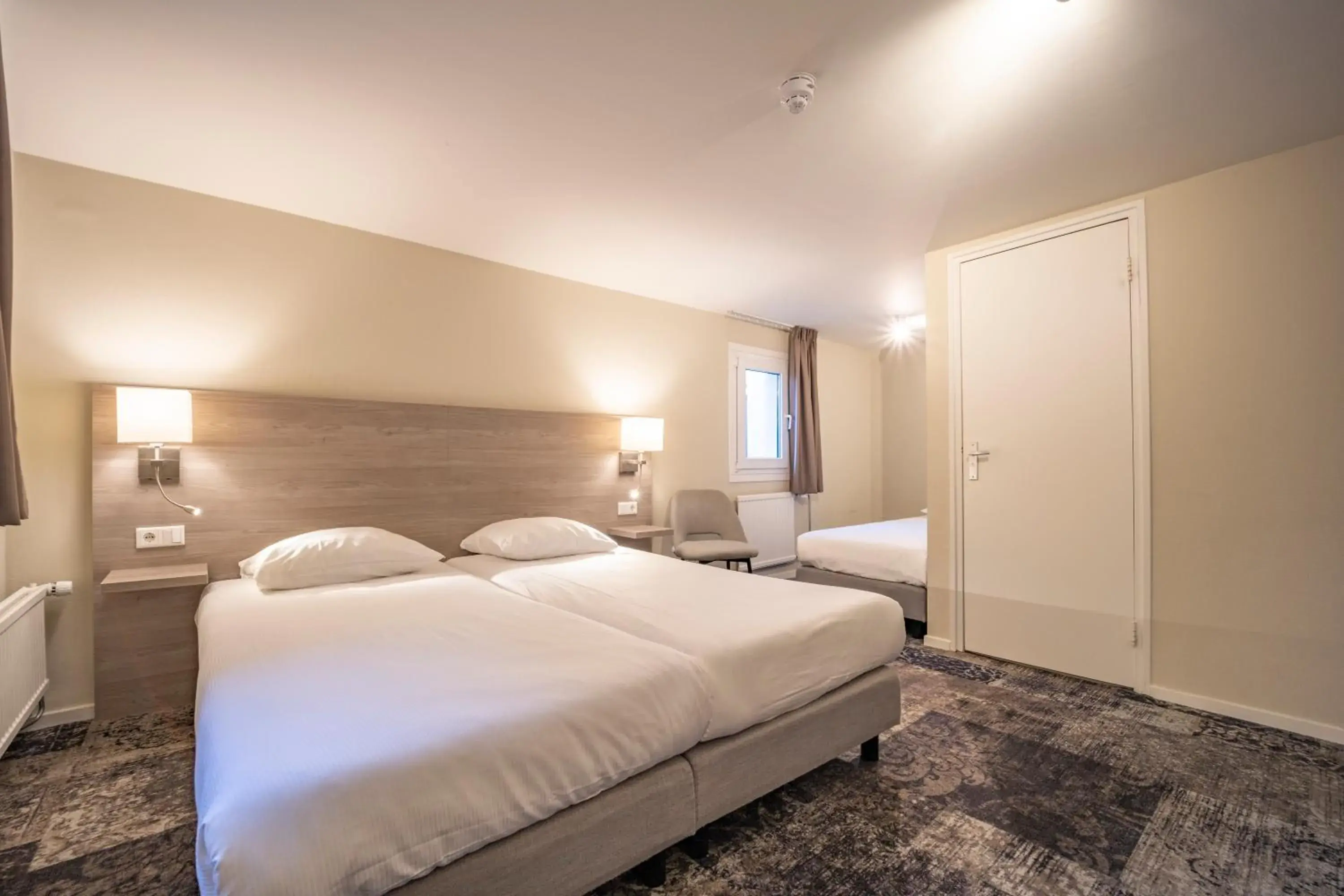 Bedroom, Bed in Fletcher Hotel Valkenburg Bedroom, Bed in Fletcher Hotel Valkenburg