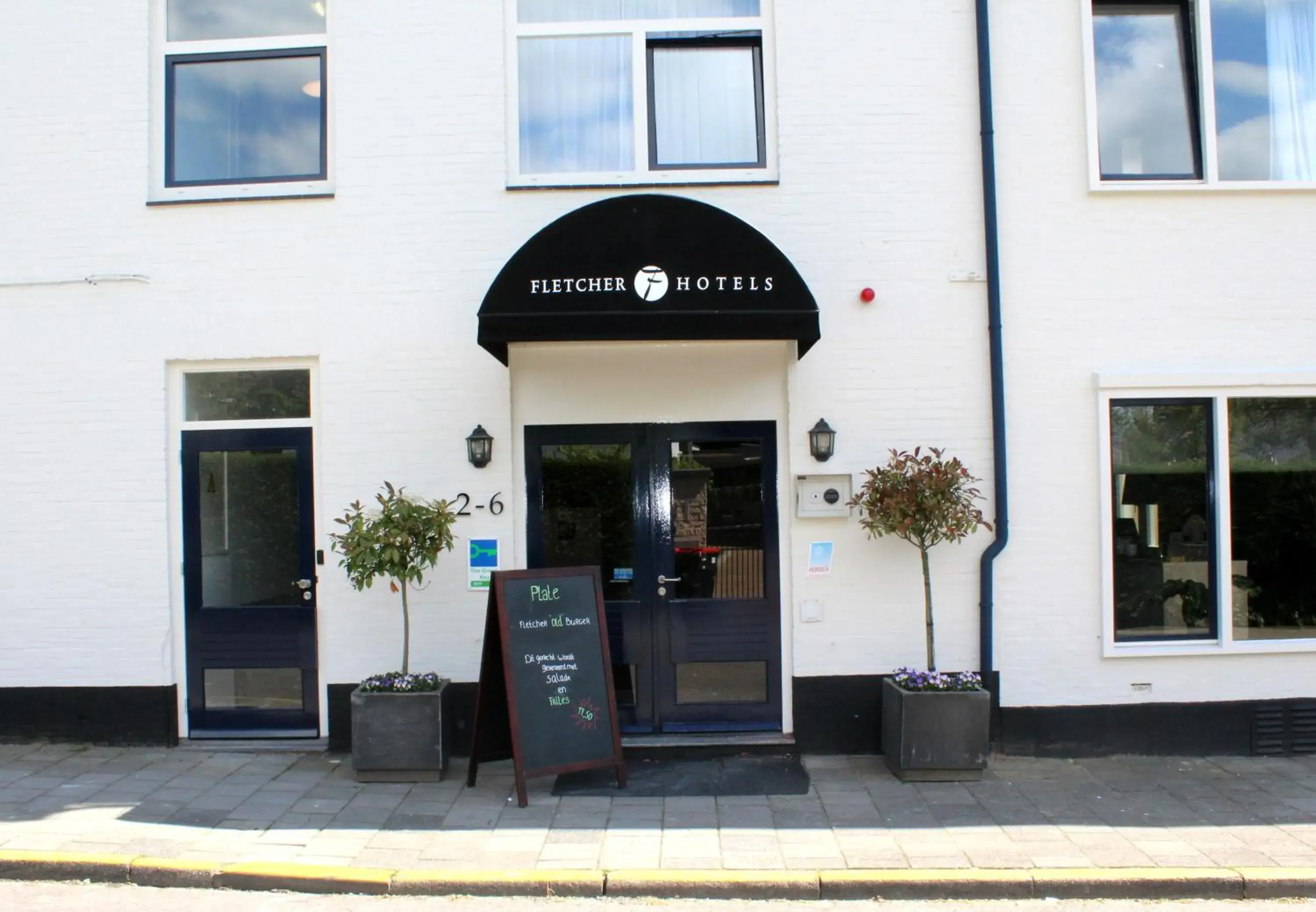 Facade/entrance in Fletcher Hotel Valkenburg Facade/entrance in Fletcher Hotel Valkenburg