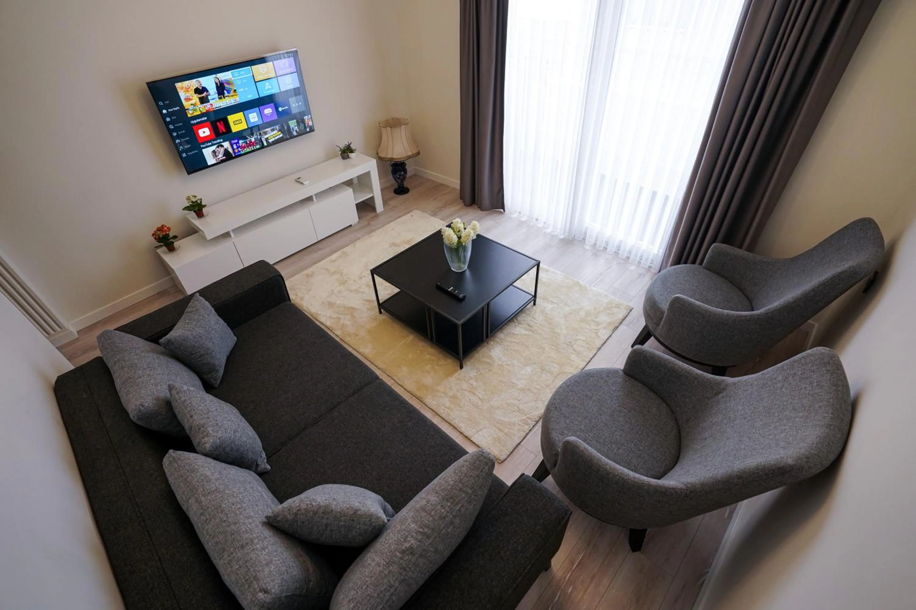 TV and multimedia in Merkuri apartments