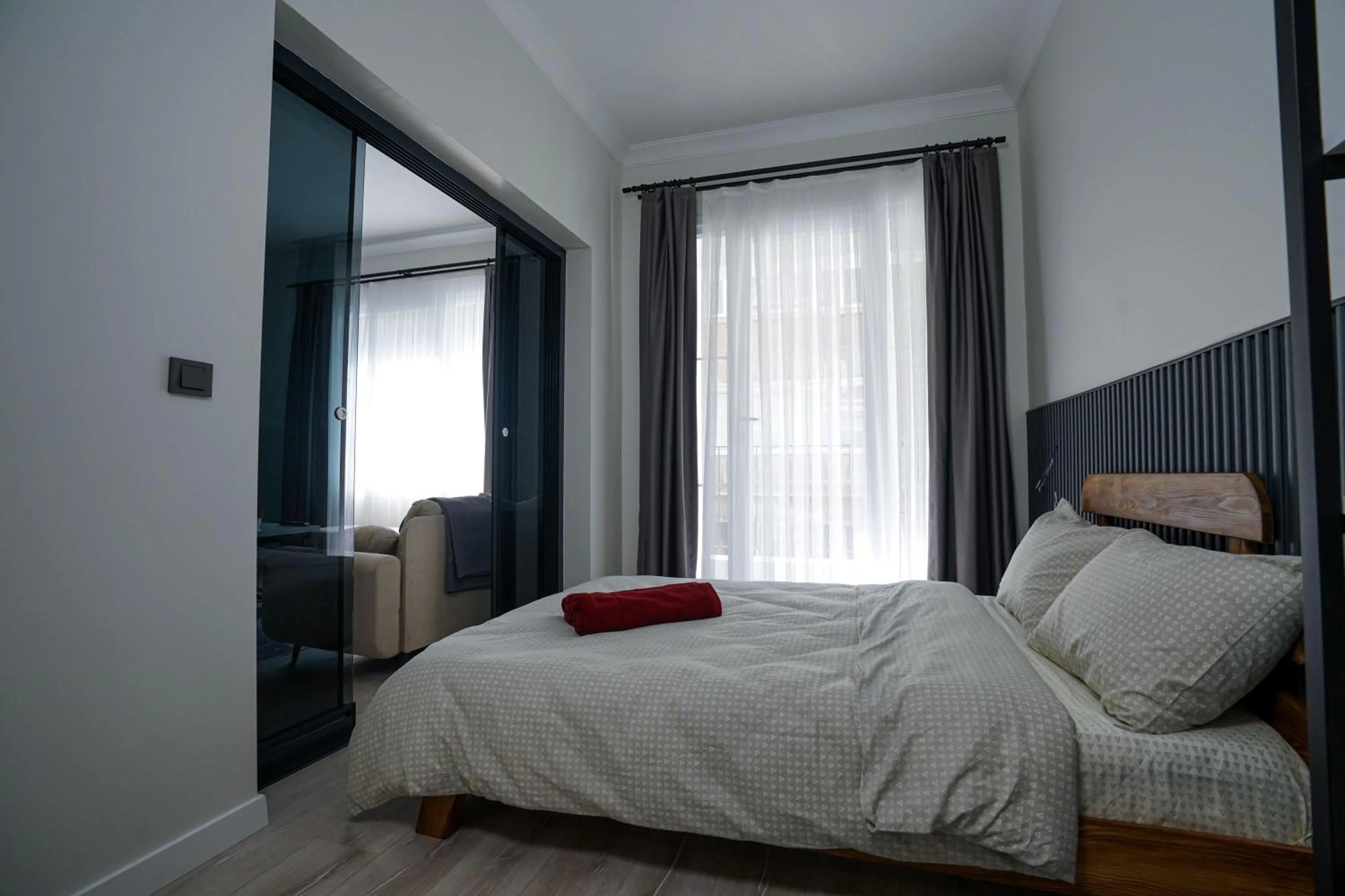 Bed in Merkuri apartments