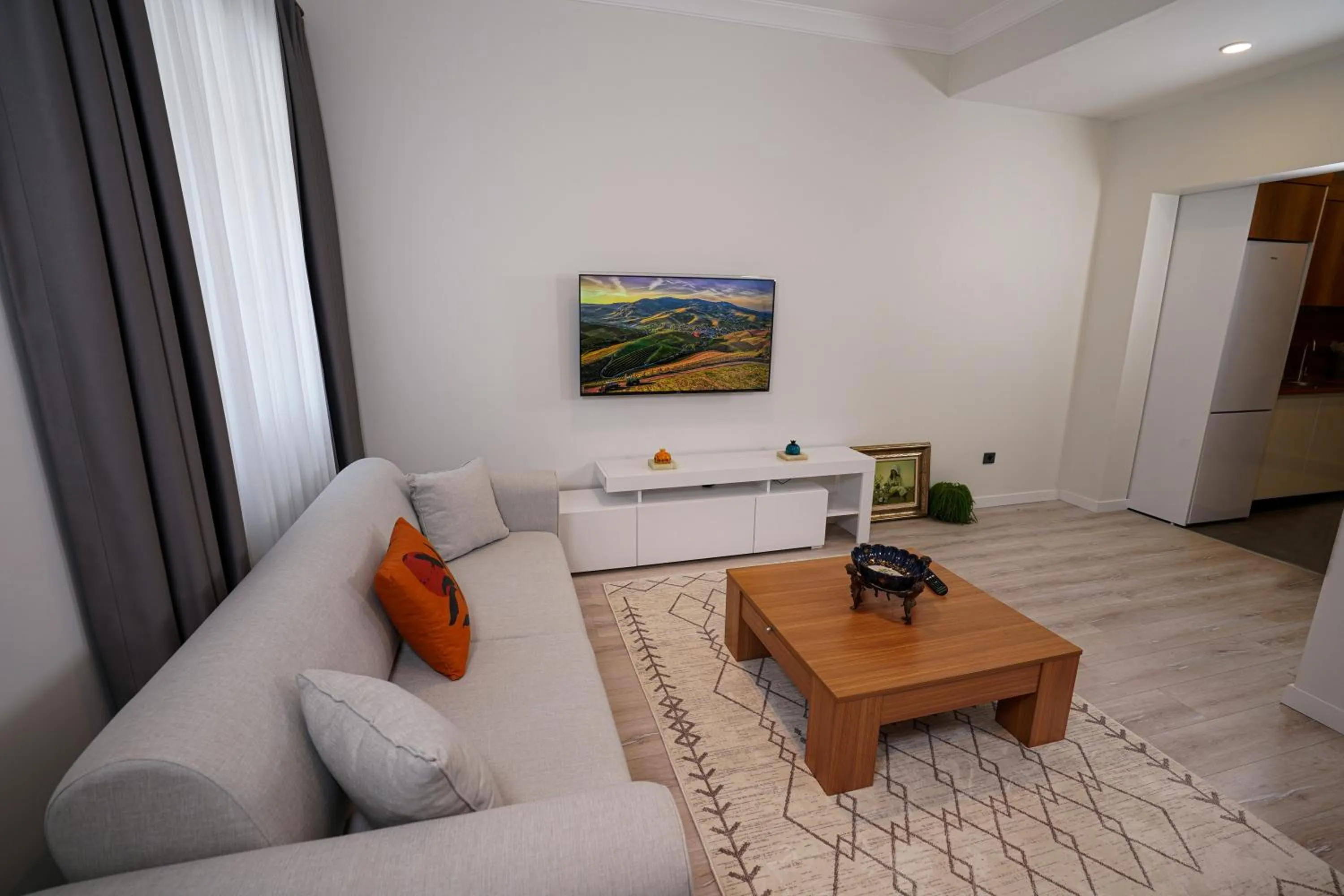 Living room in Merkuri apartments