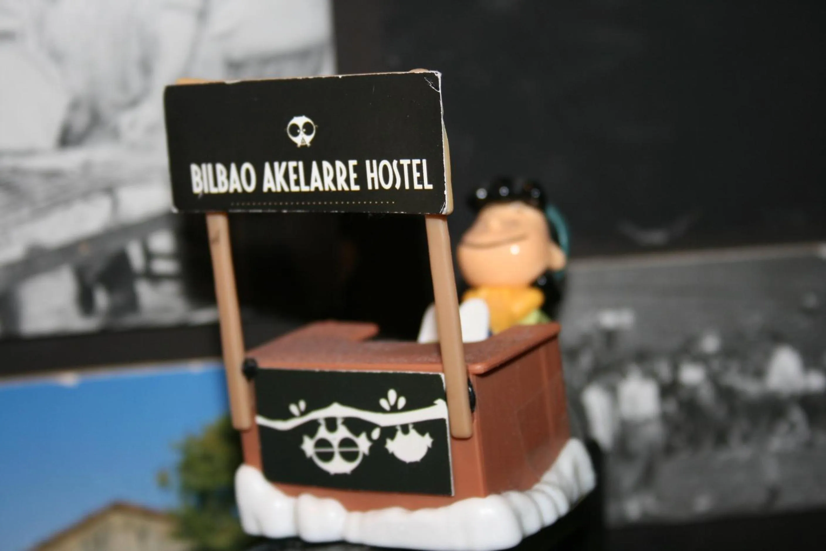 Lobby or reception in Bilbao Akelarre Hostel