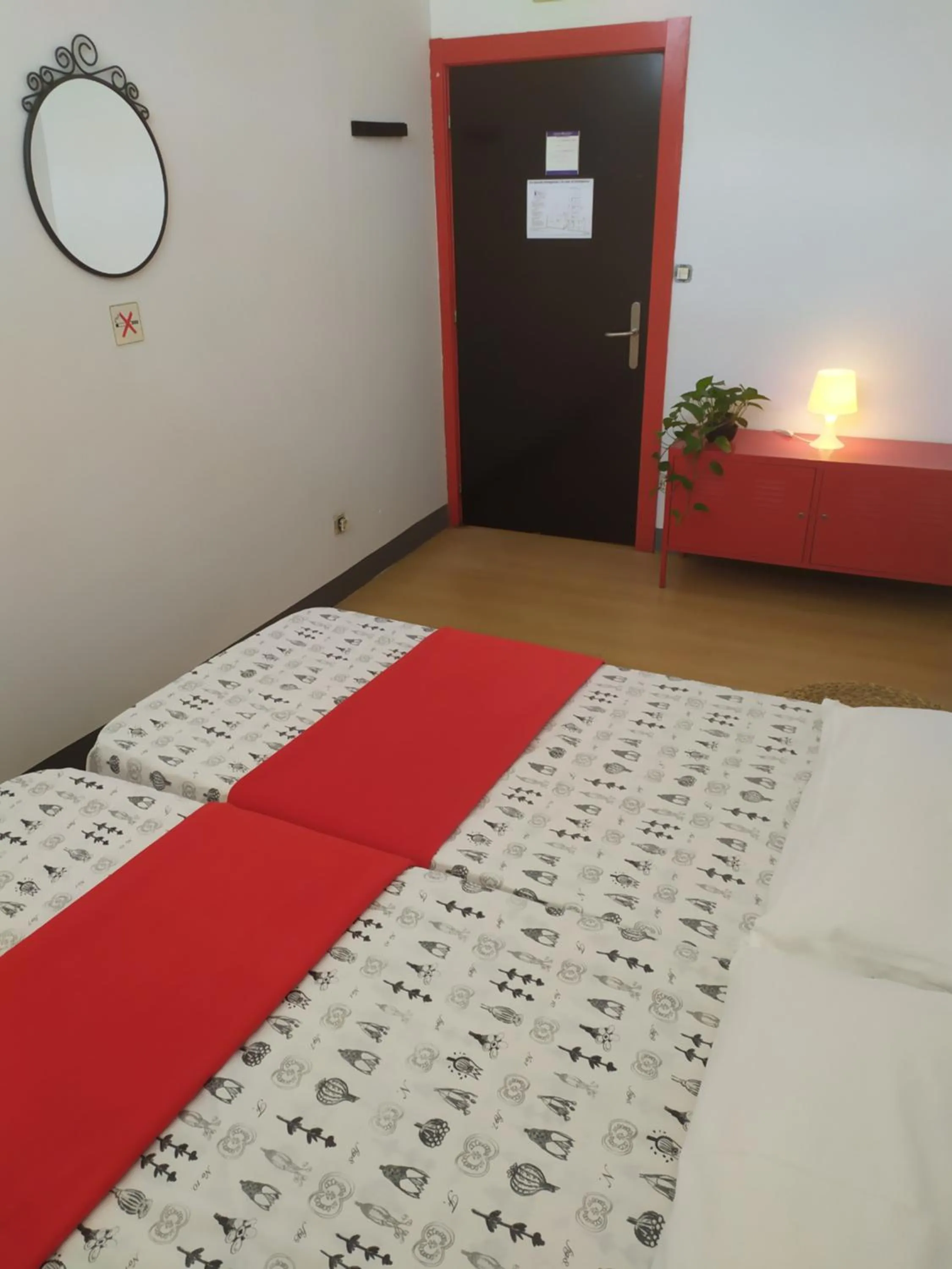 Bed in Bilbao Akelarre Hostel