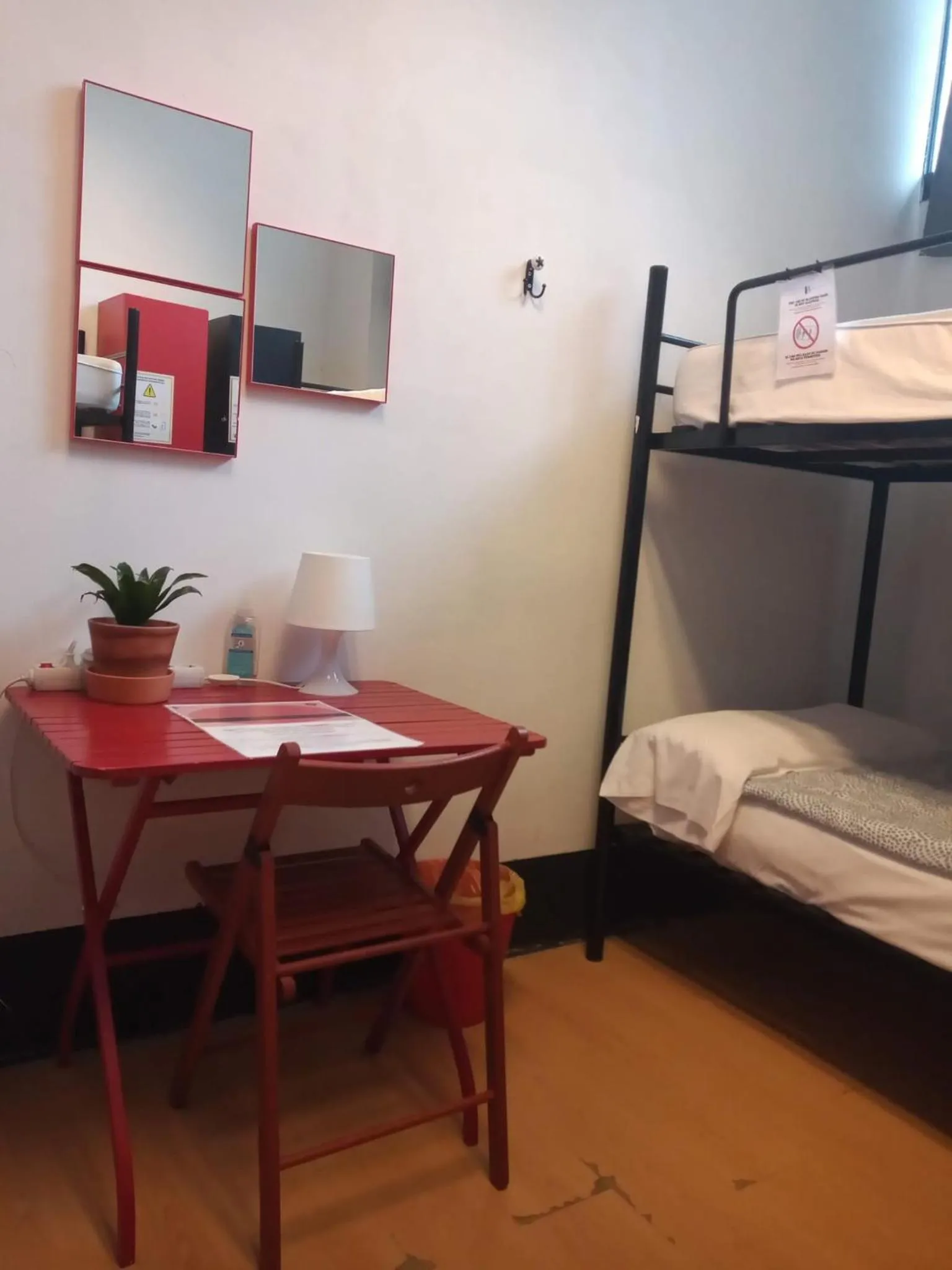 Bed in Bilbao Akelarre Hostel