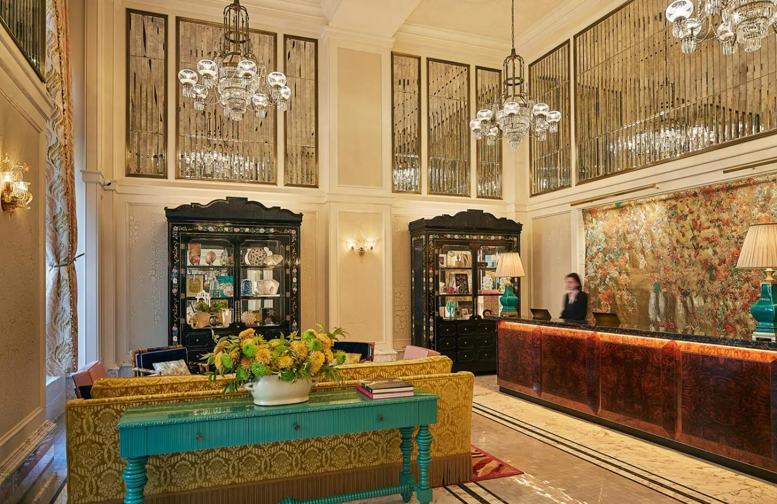 Lobby or reception in The Fifth Avenue Hotel
