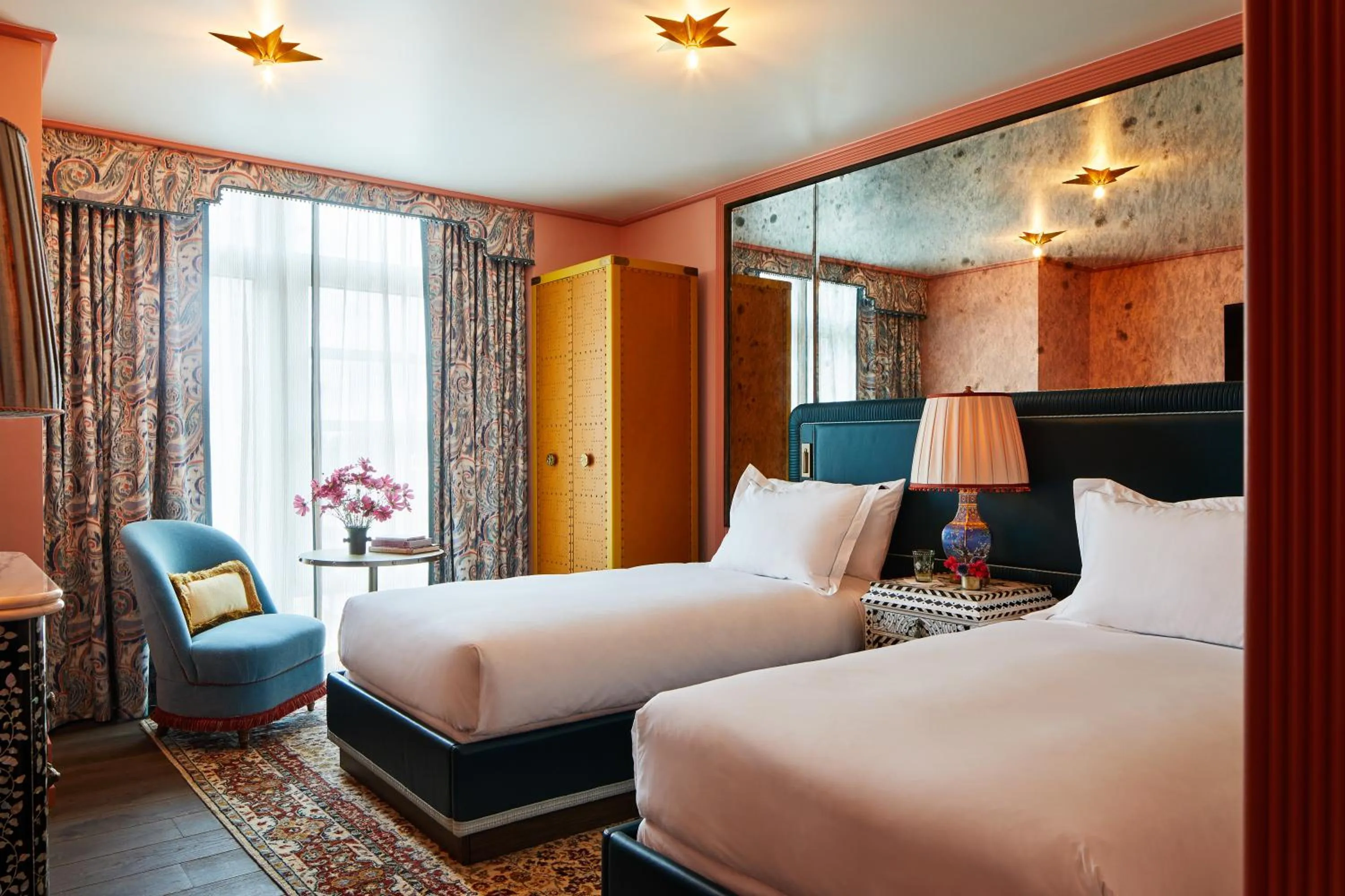 Bed in The Fifth Avenue Hotel