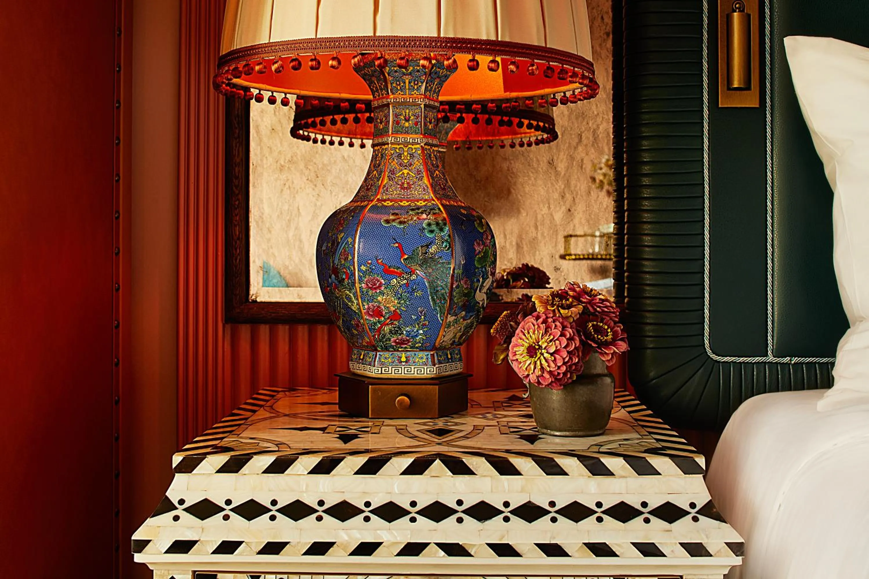 Decorative detail in The Fifth Avenue Hotel