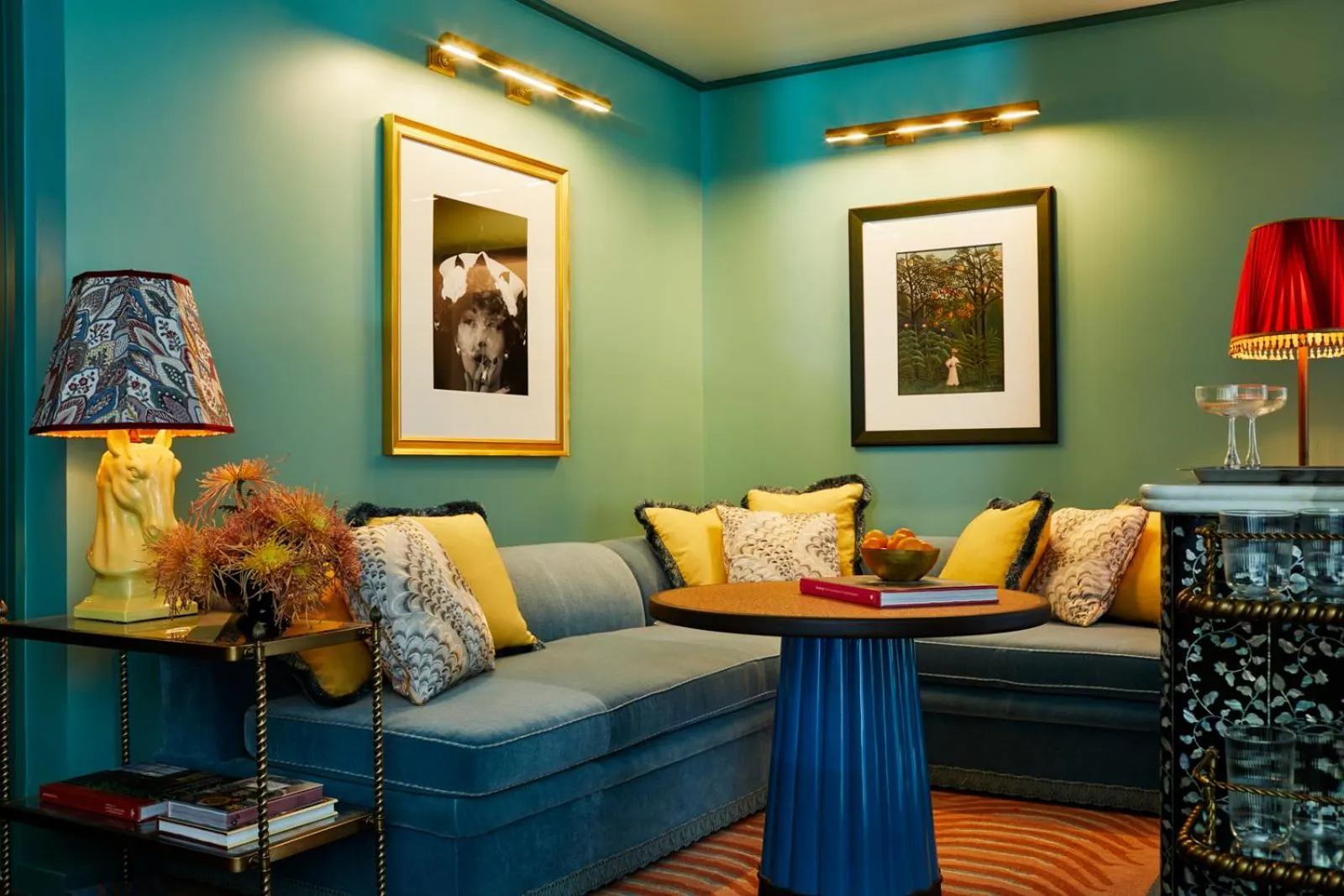 Seating area in The Fifth Avenue Hotel
