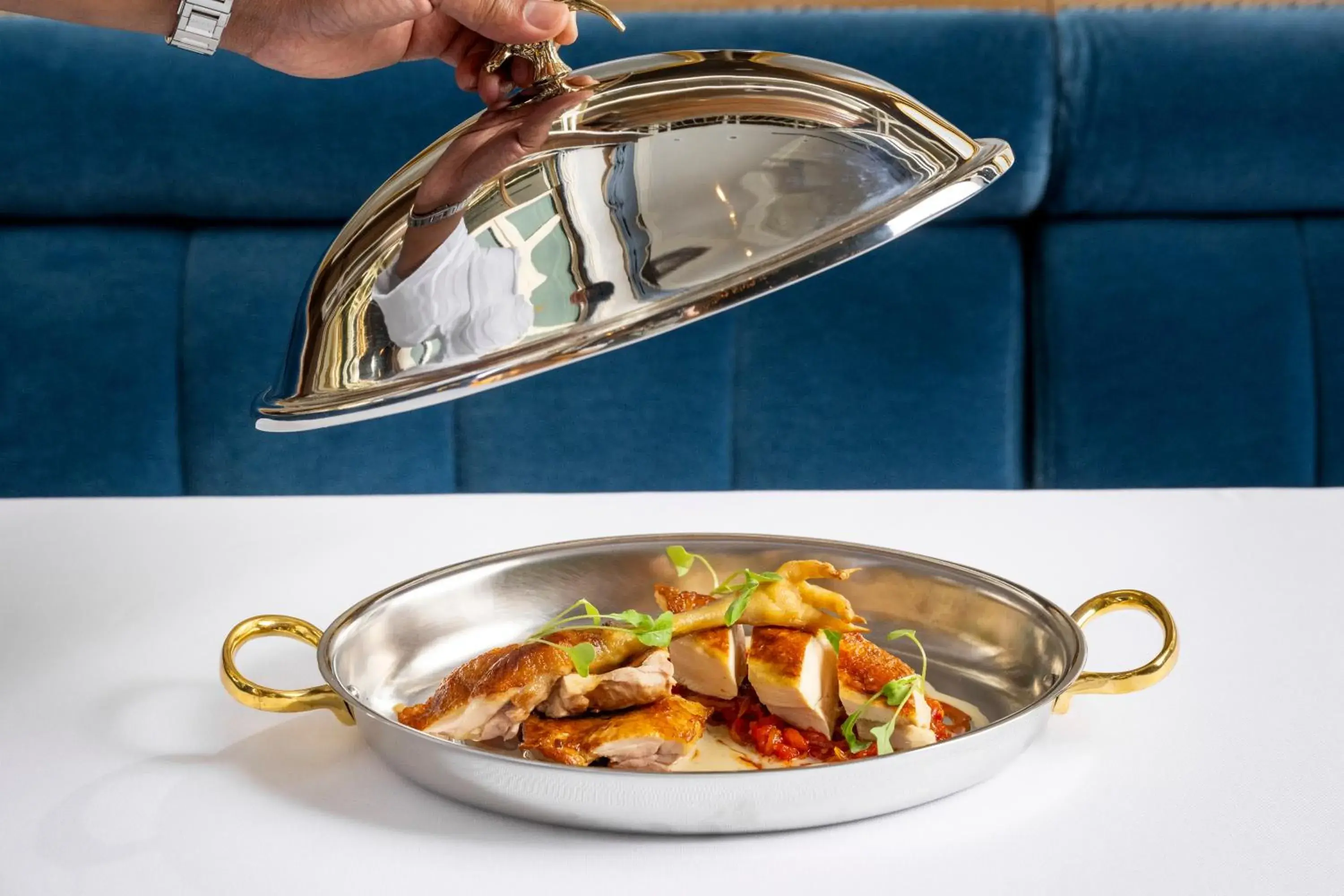 Food close-up in The Fifth Avenue Hotel Food close-up in The Fifth Avenue Hotel