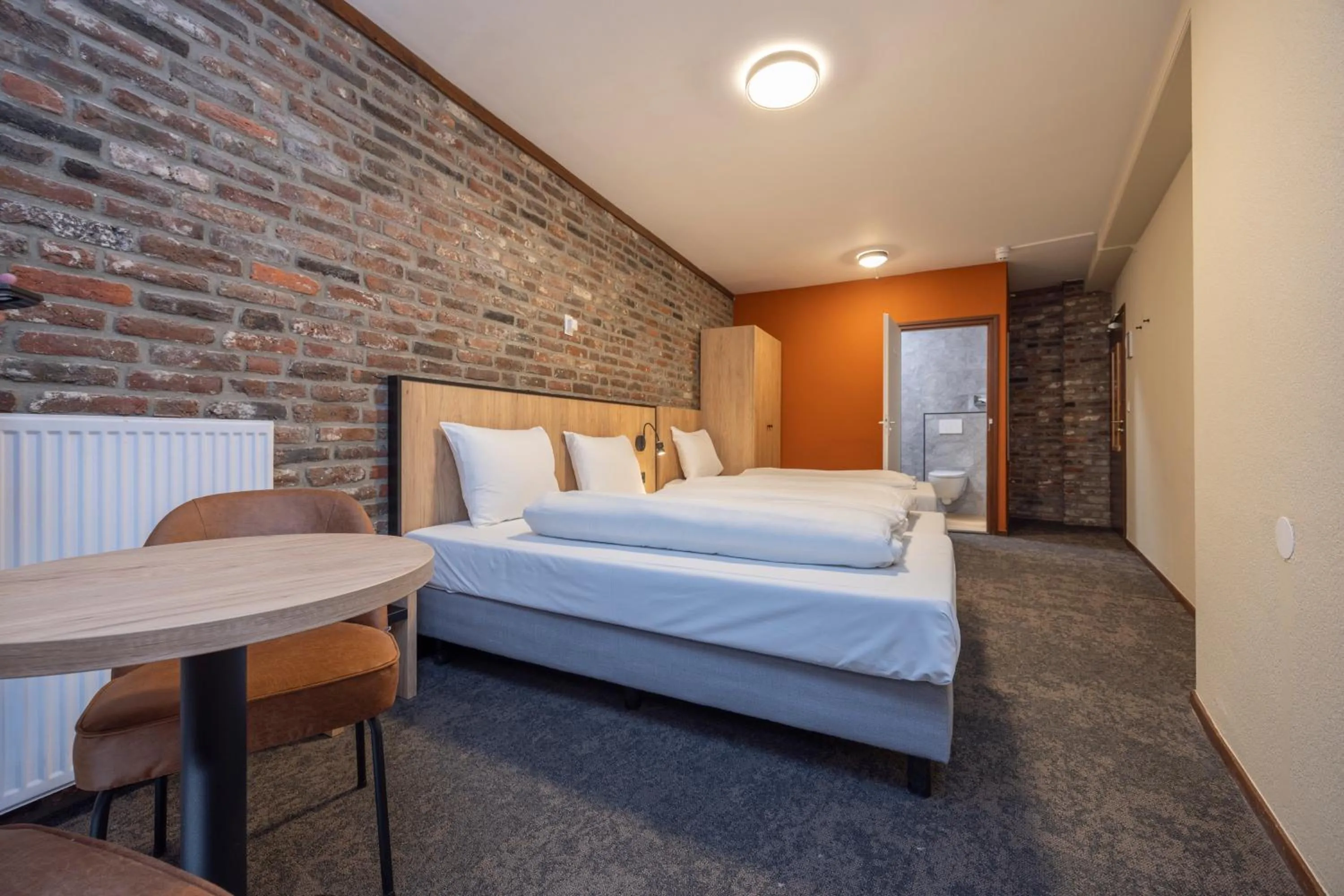 Bedroom, Bed in Fletcher Hotel Restaurant De Burghoeve