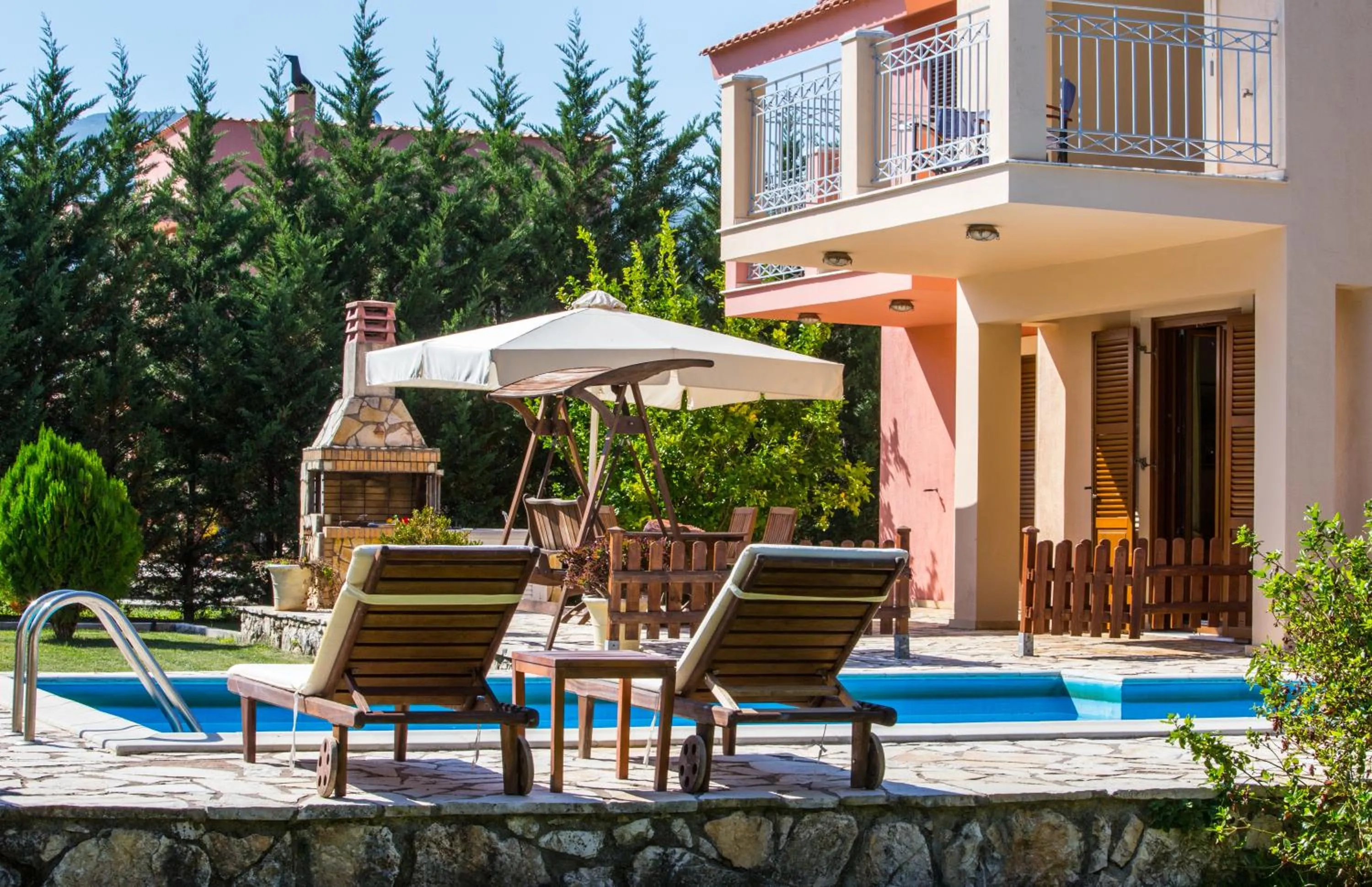 Balcony/Terrace in Penelope Villas