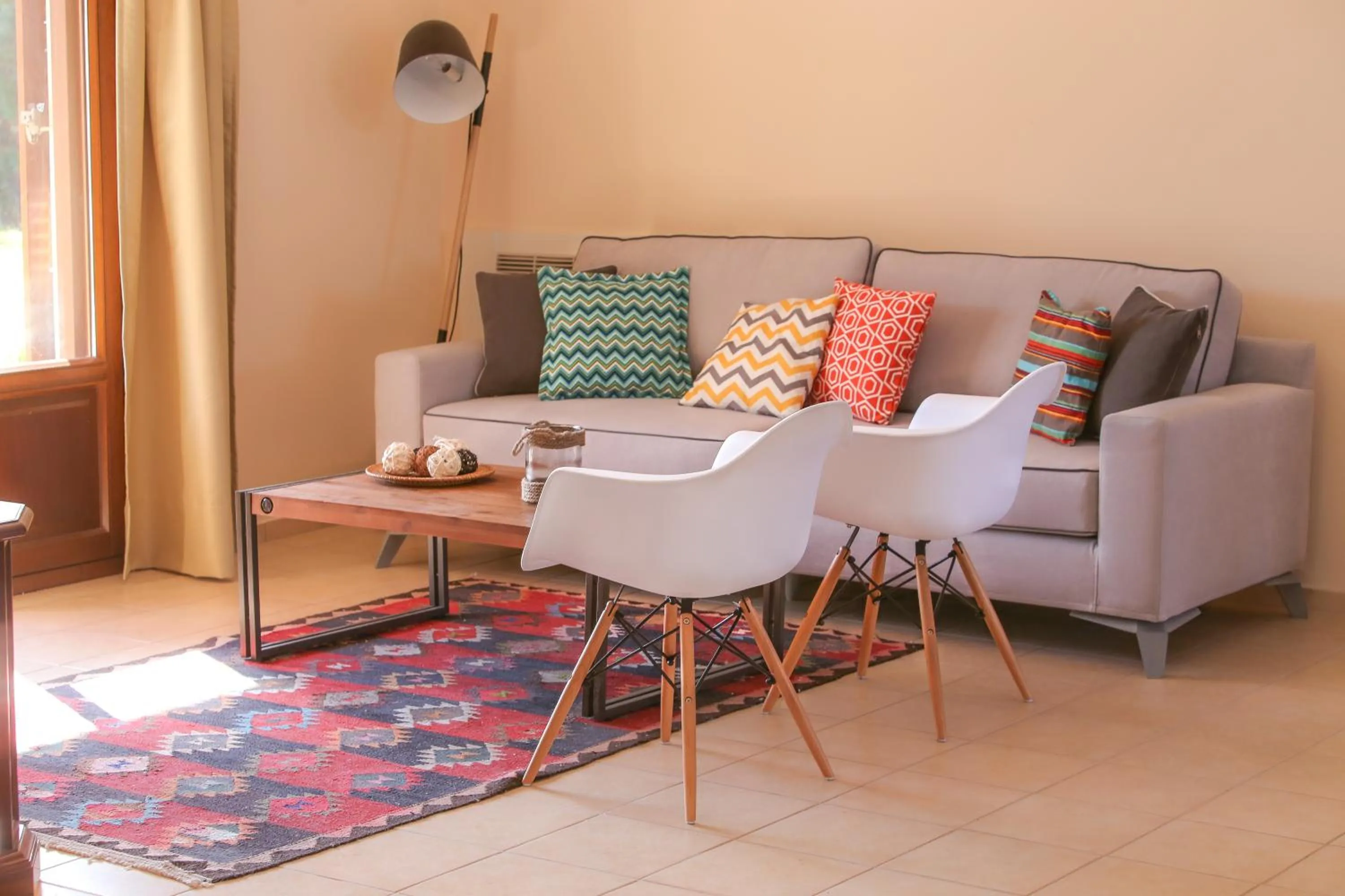 Living room in Penelope Villas