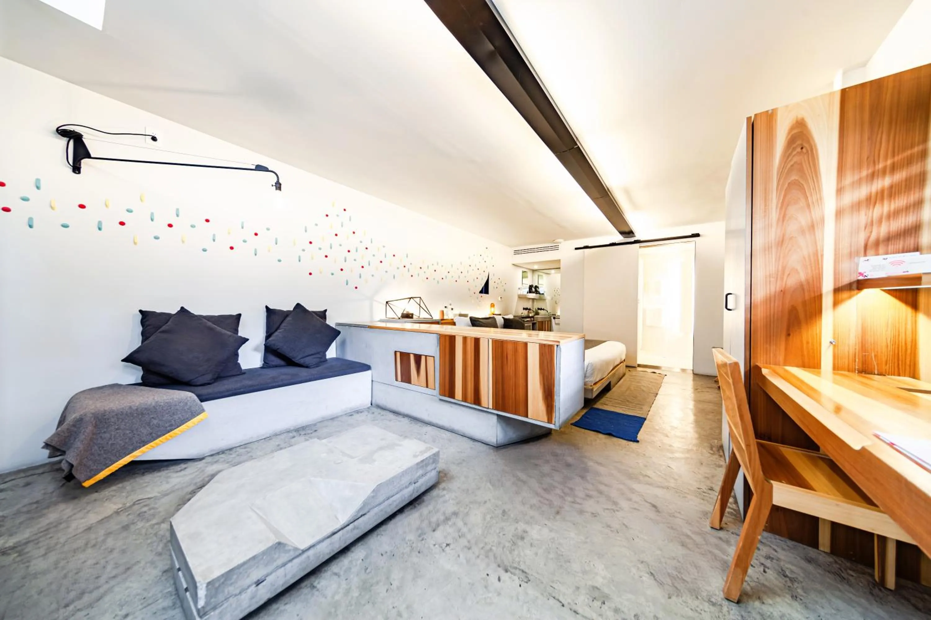 Bed in Hotel Carlota