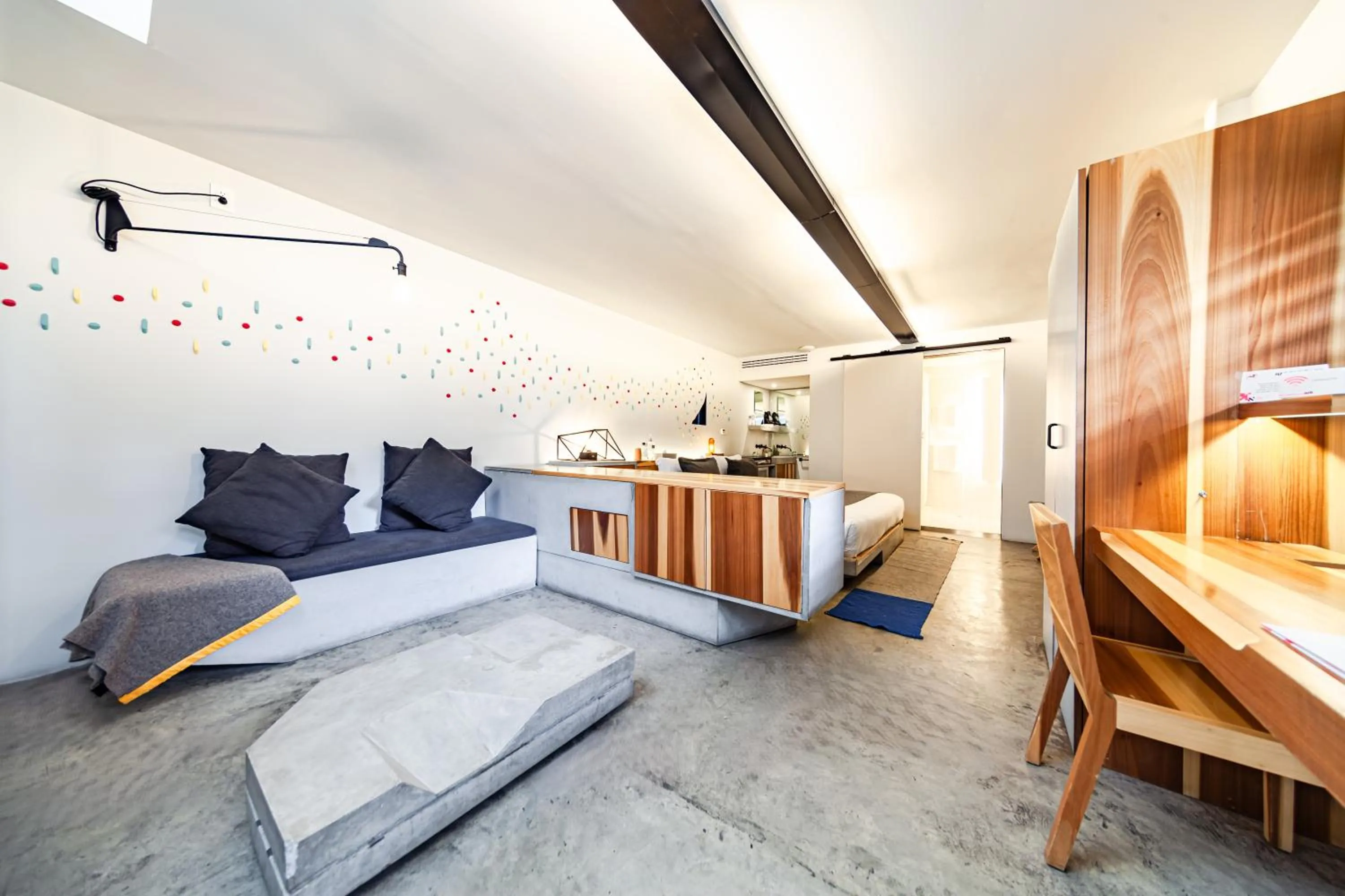 Bed in Hotel Carlota