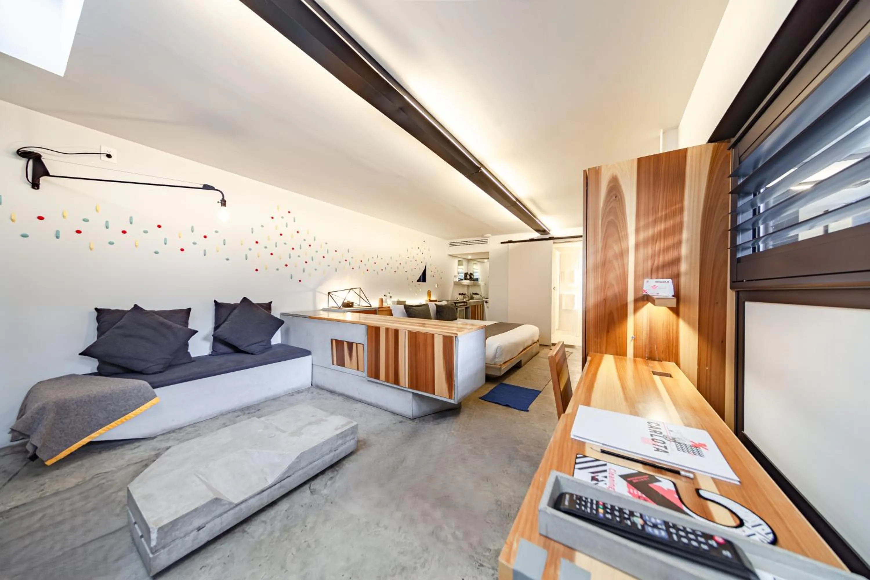 Bed in Hotel Carlota