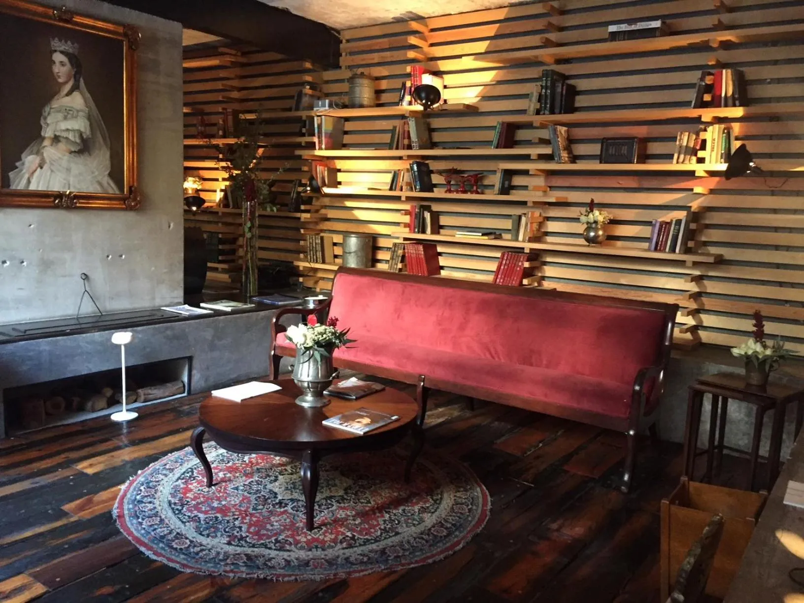 Living room in Hotel Carlota