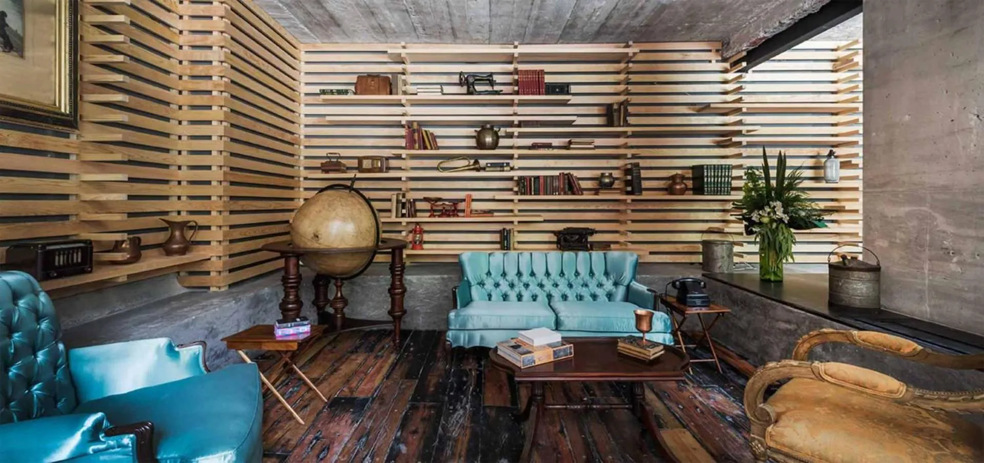 Living room in Hotel Carlota