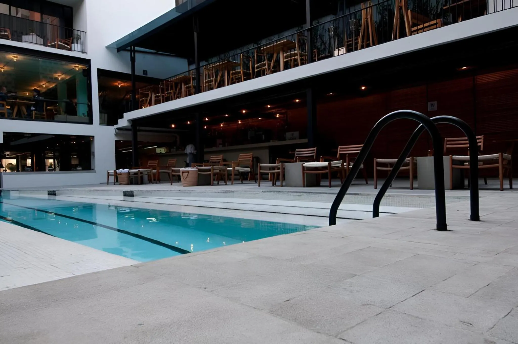 Swimming pool in Hotel Carlota