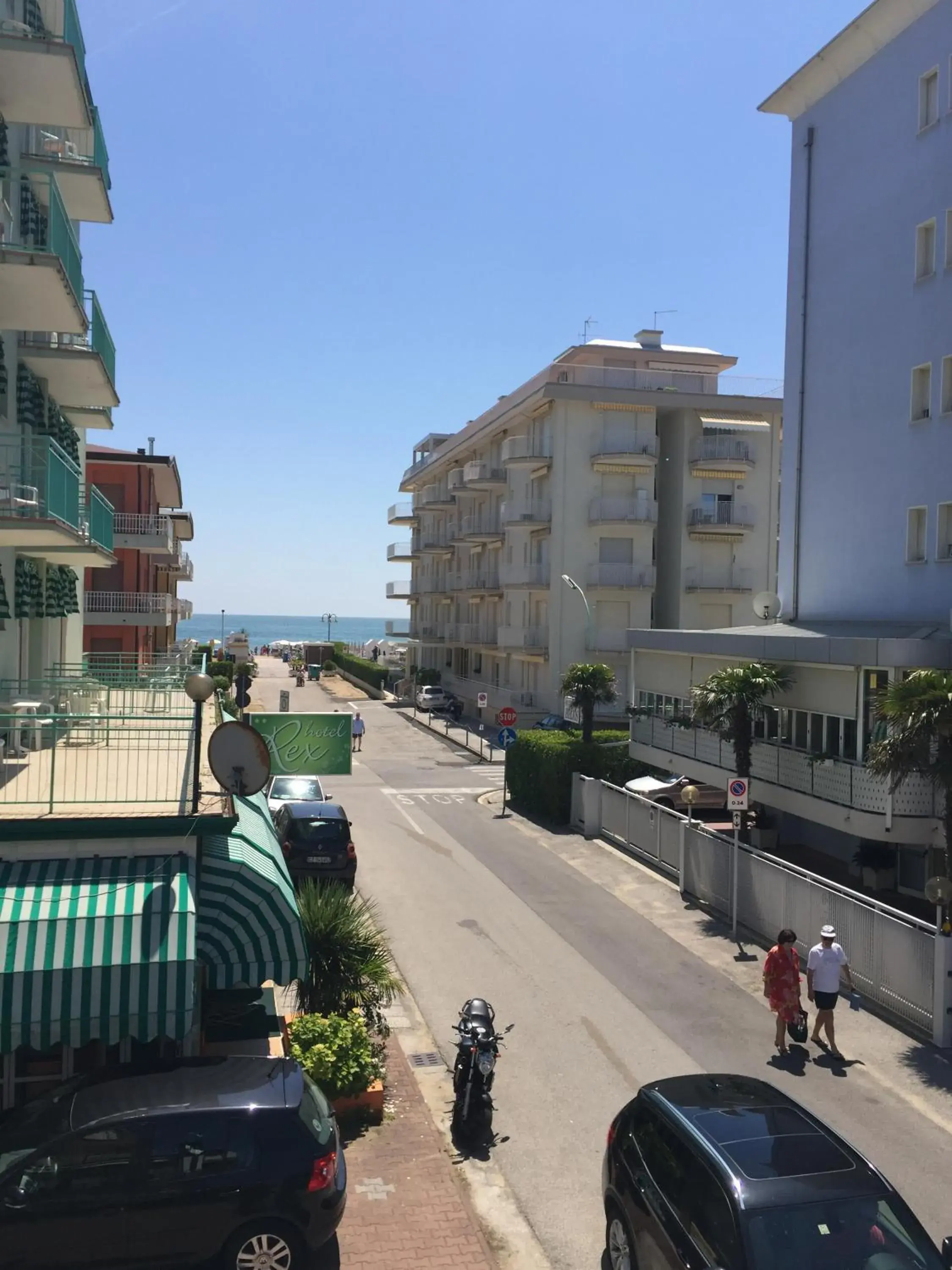 Sea view in Hotel Marlisa Pier