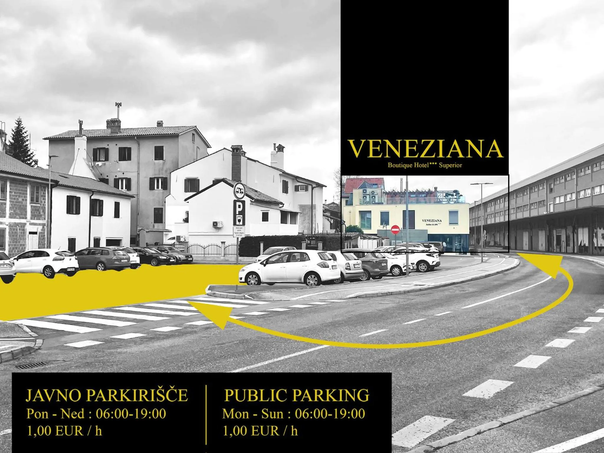 Parking in VENEZIANA Boutique Hotel Superior