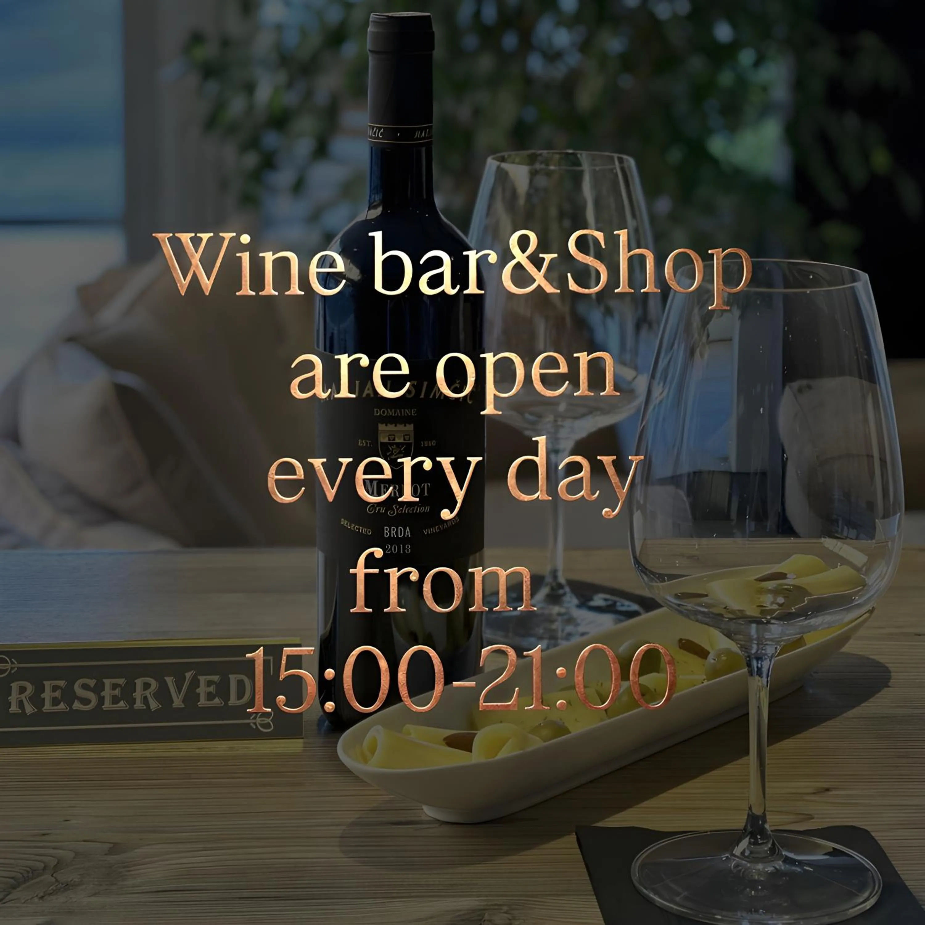 Food and drinks in VENEZIANA Boutique Hotel Superior