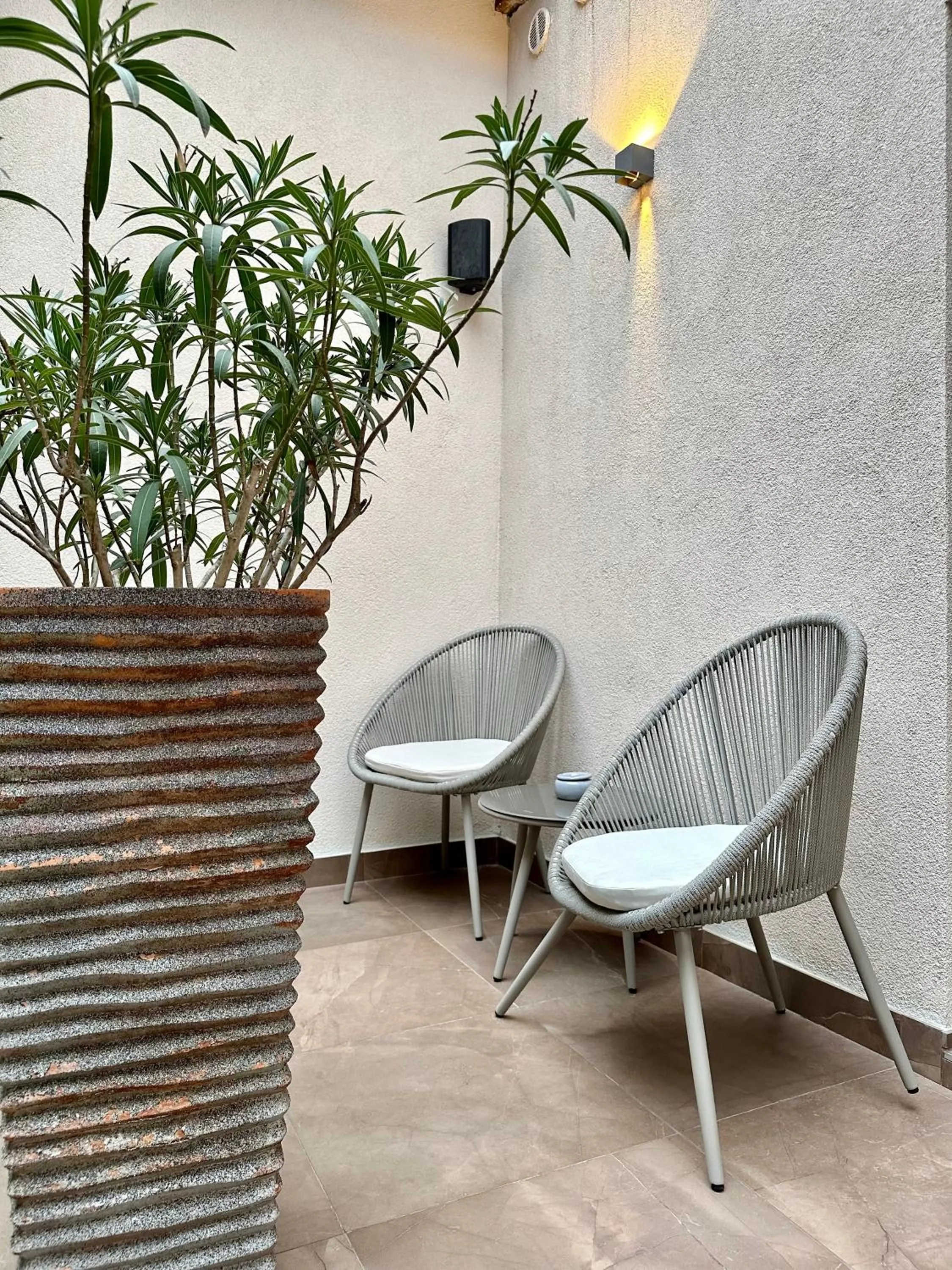 Patio in VENEZIANA Boutique Hotel Superior