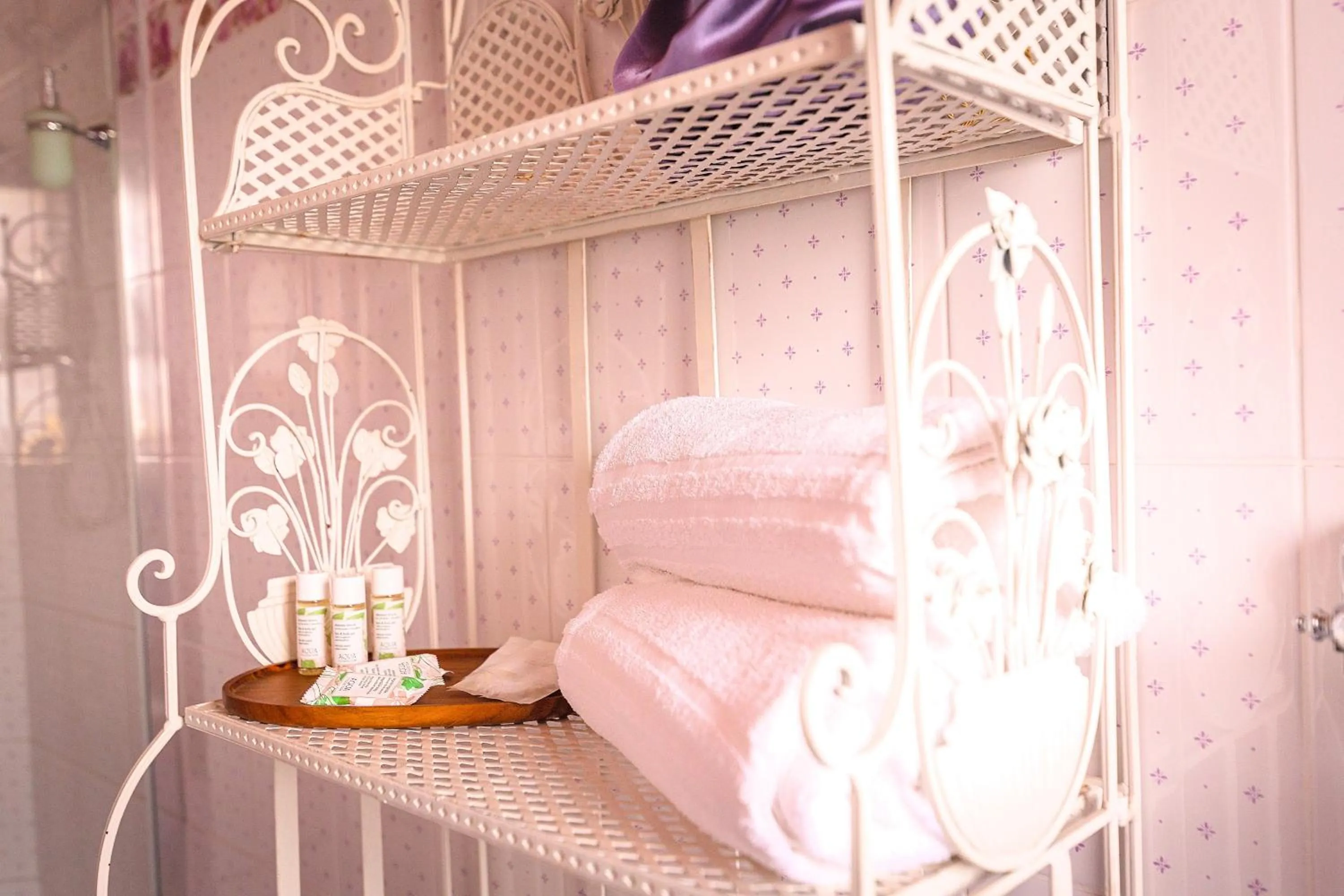 Bed in Relais Garden Cactus B&B